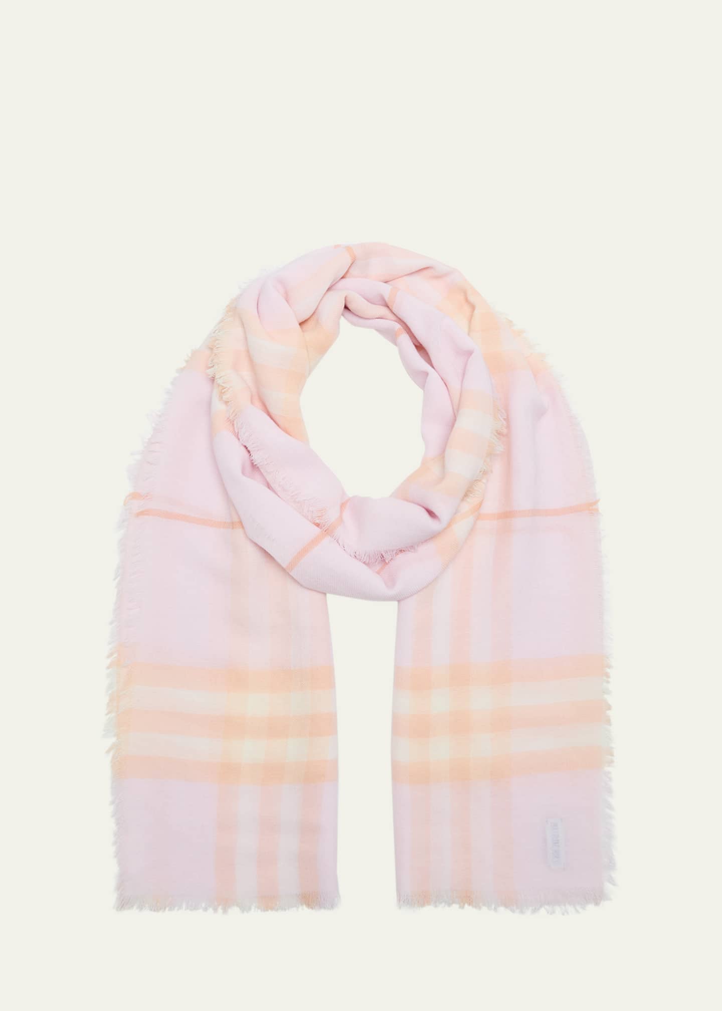 Burberry gauze scarf sale hot sale