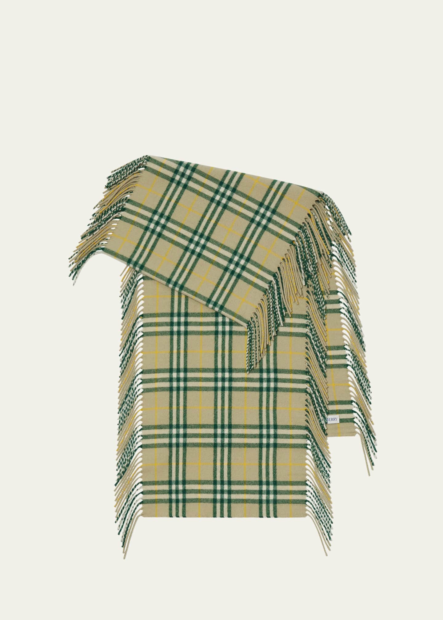 The burberry bandana in vintage check cashmere sale