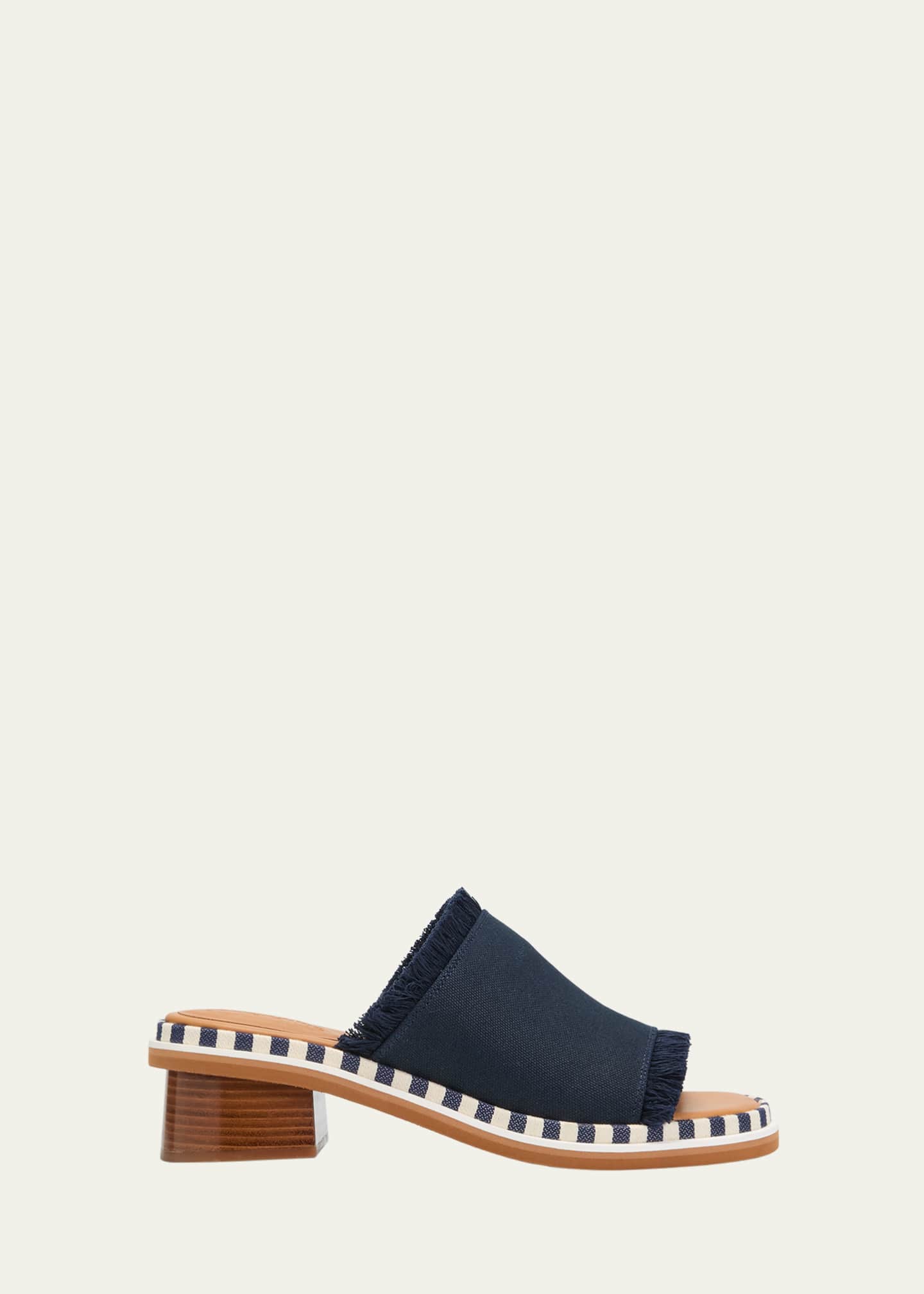 Frayed mules store