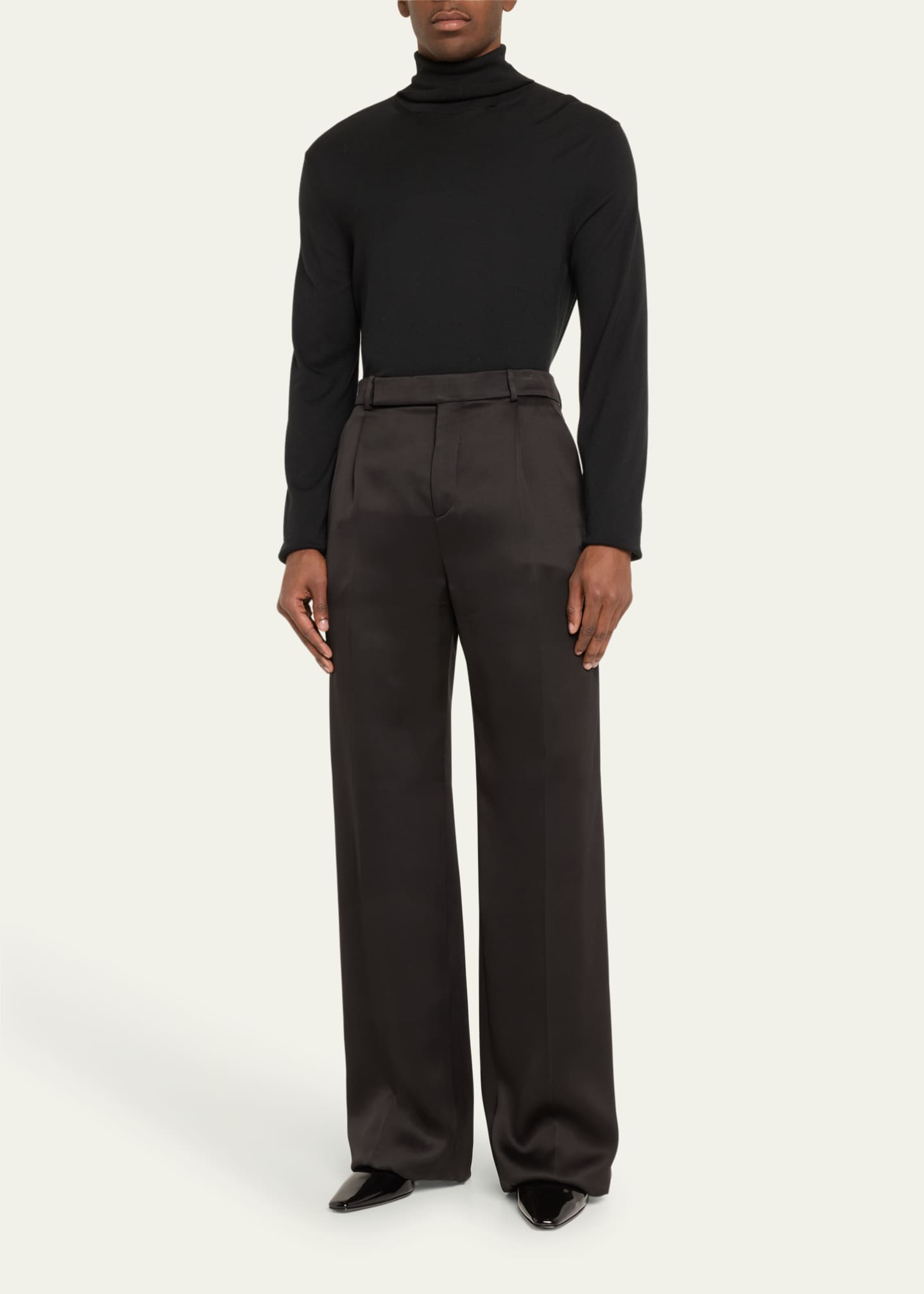 Saint Laurent Men's Jose 75 Zip Ankle Boots Image 3 of 5