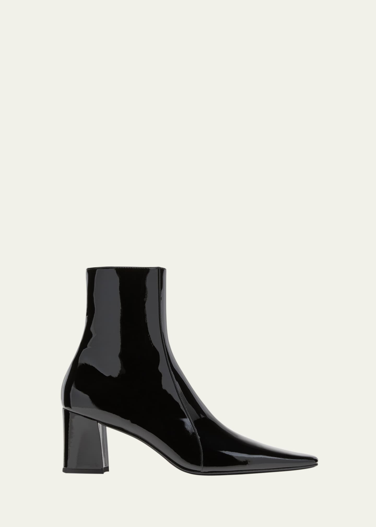 Saint Laurent Lou ankle boots - Black