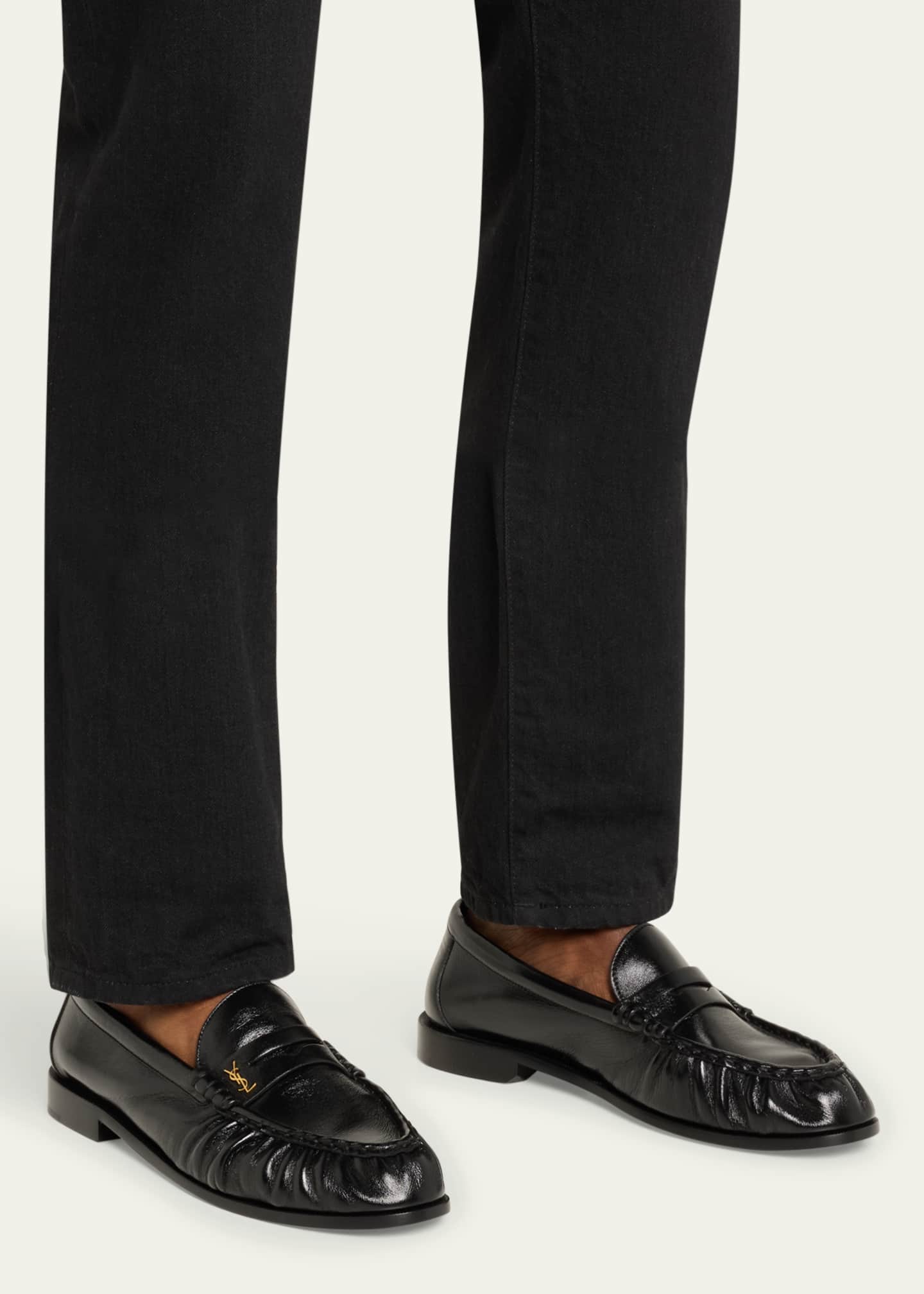 Saint laurent men's loafers store