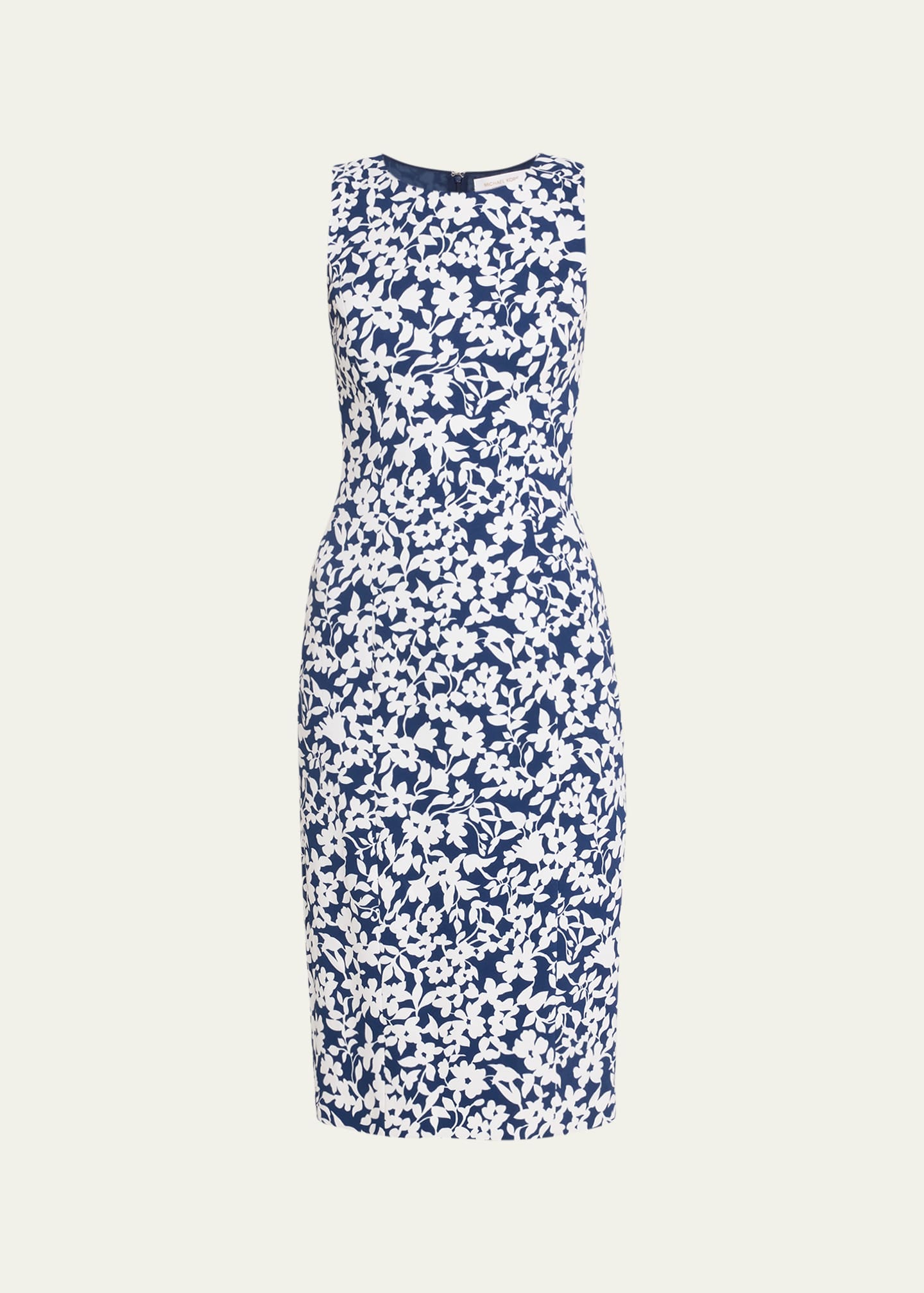 Michael kors floral print midi dress sales