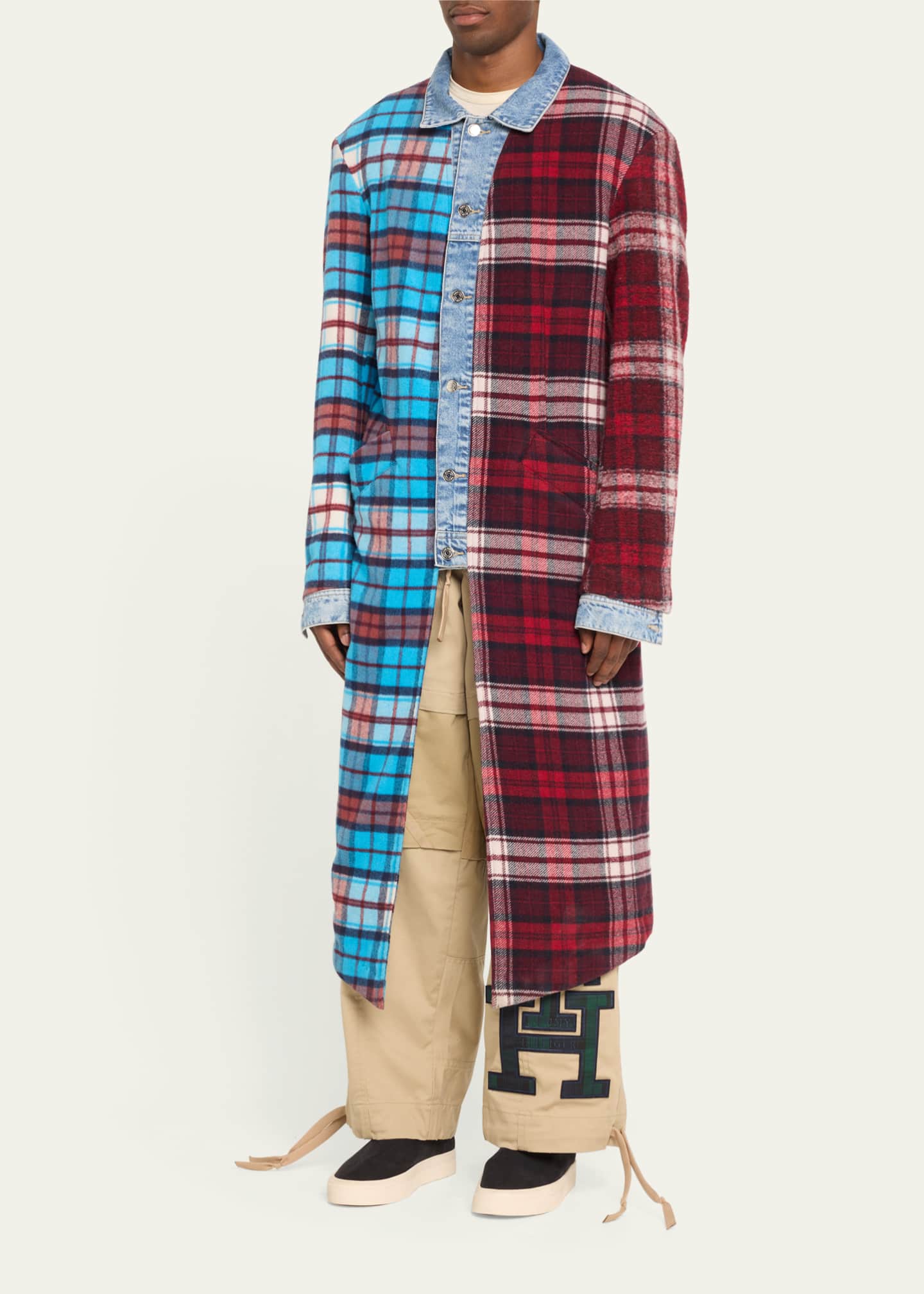 Tommy hilfiger plaid jacket sale