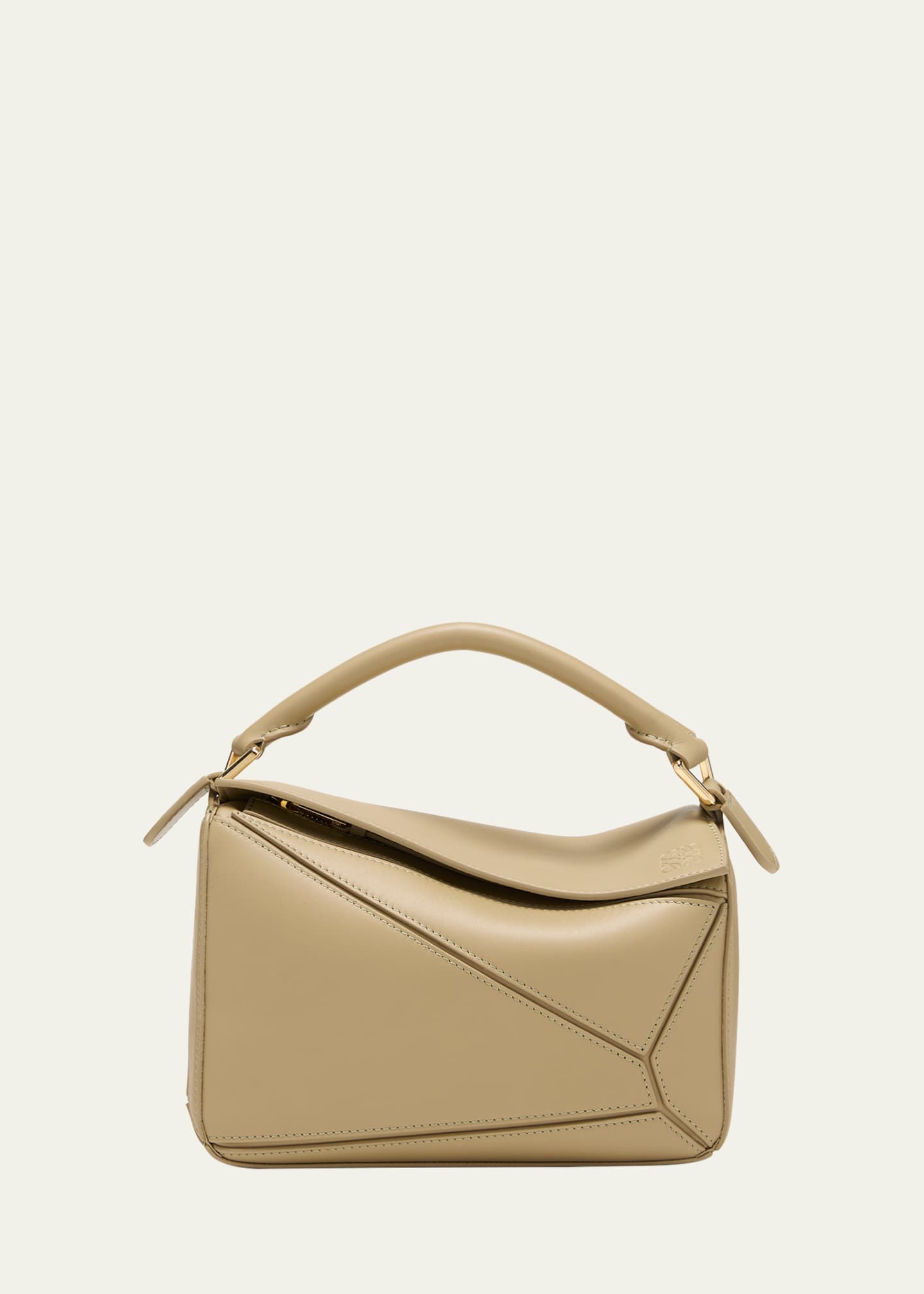 Loewe Small Puzzle Leather Top-Handle Bag - Bergdorf Goodman