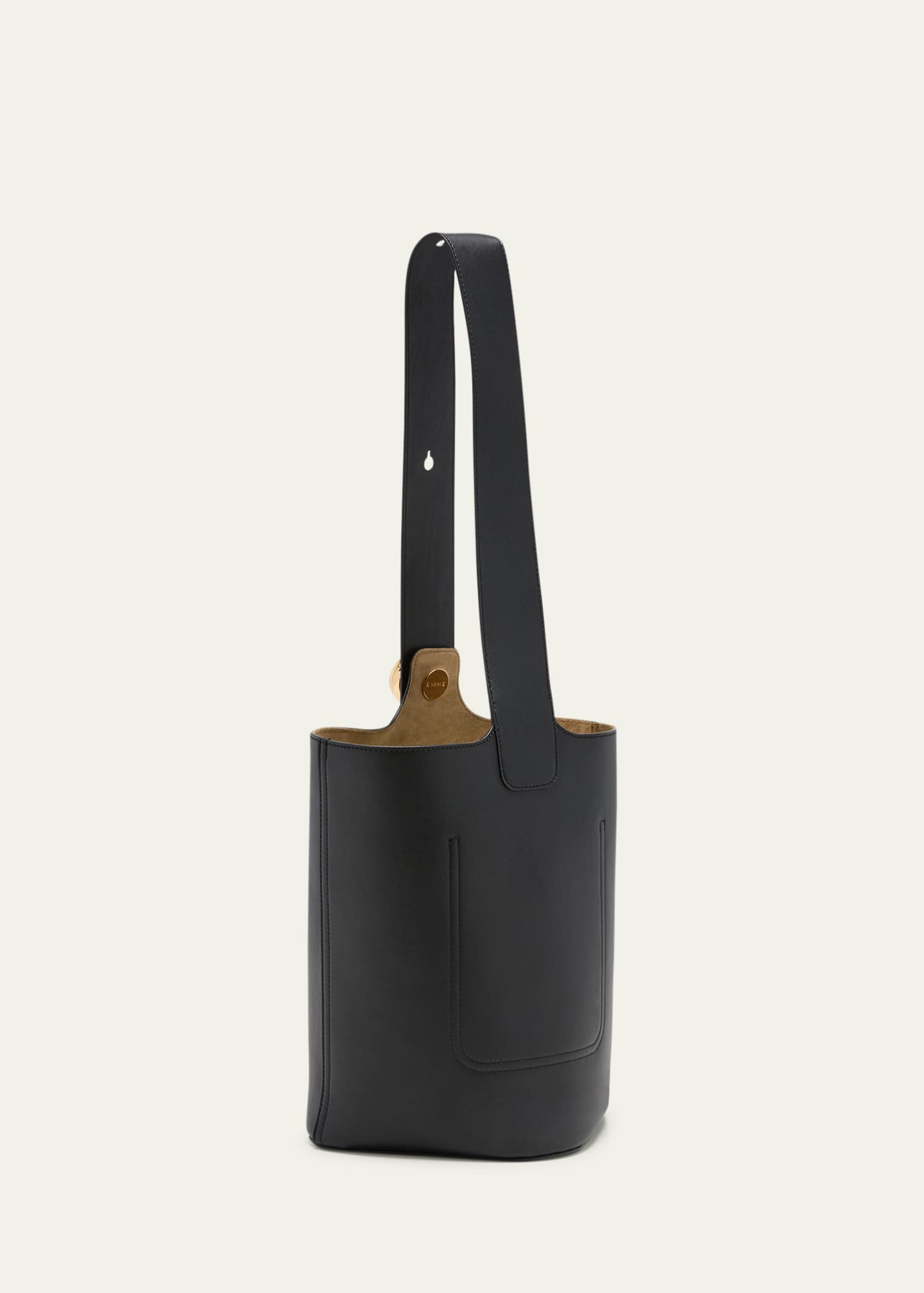 Loewe Anagram Pebble Leather Bucket Bag