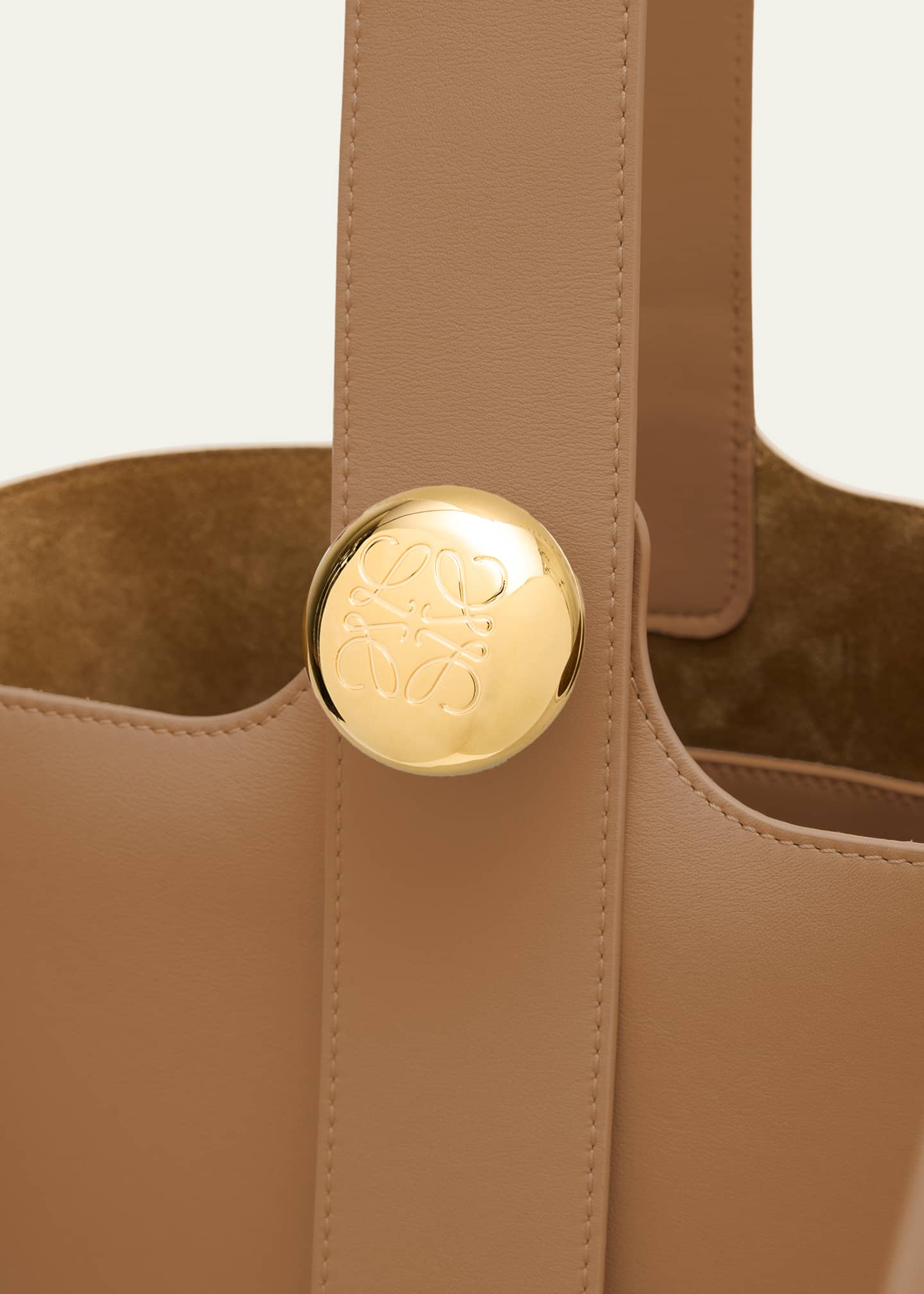 Loewe Anagram Pebble Leather Bucket Bag Image 6 of 6