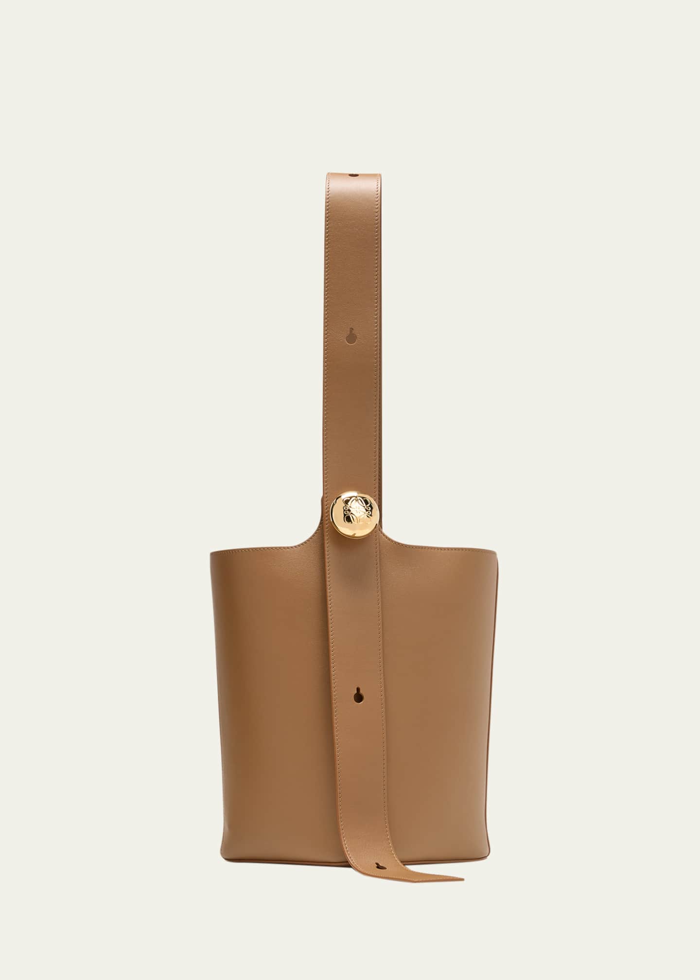 Loewe Anagram Pebble Leather Bucket Bag Image 1 of 6
