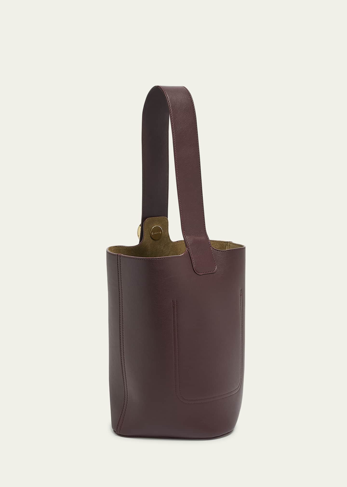 Loewe Anagram Pebble Leather Bucket Bag Image 3 of 6