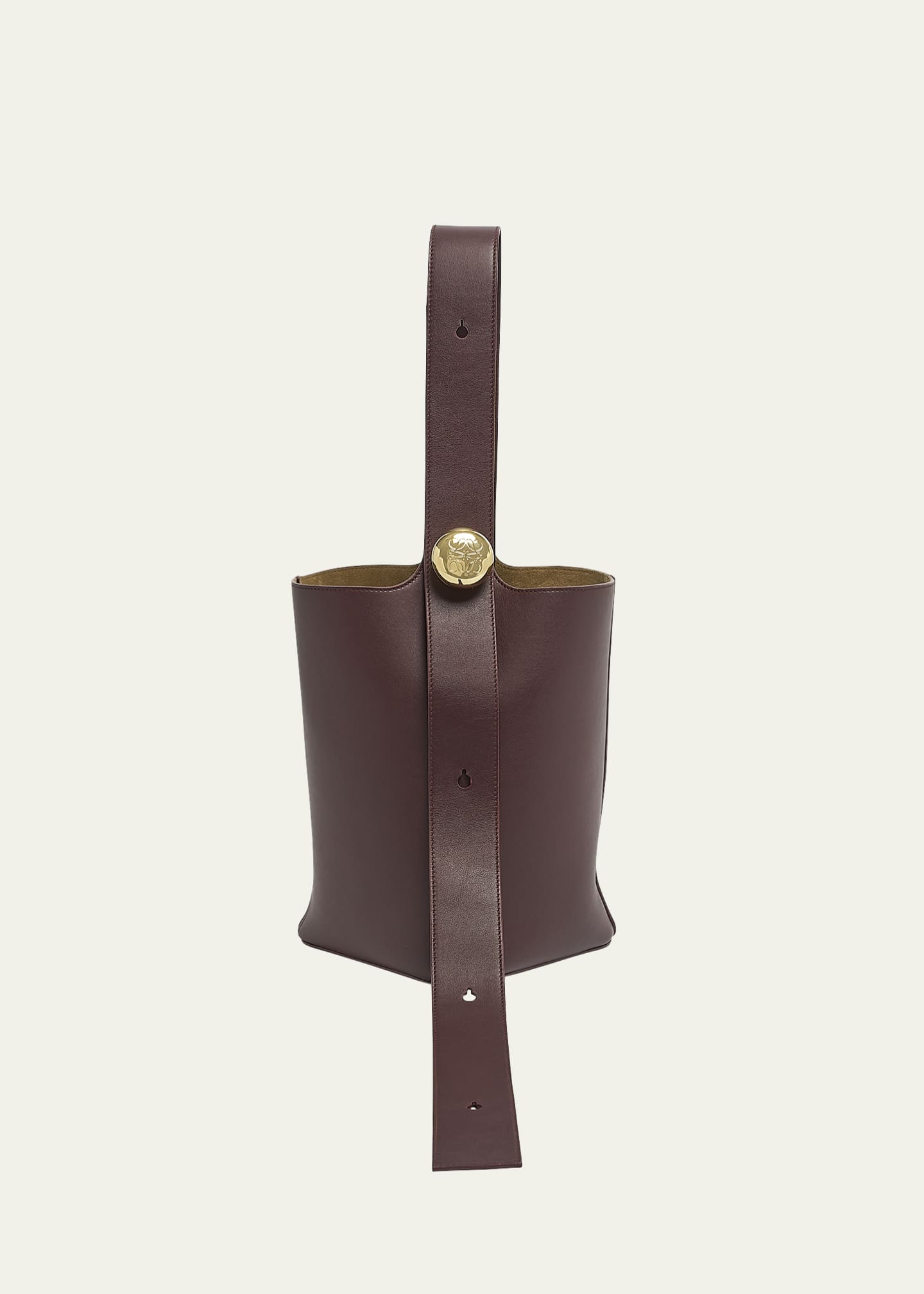 Loewe Anagram Pebble Leather Bucket Bag Image 1 of 6