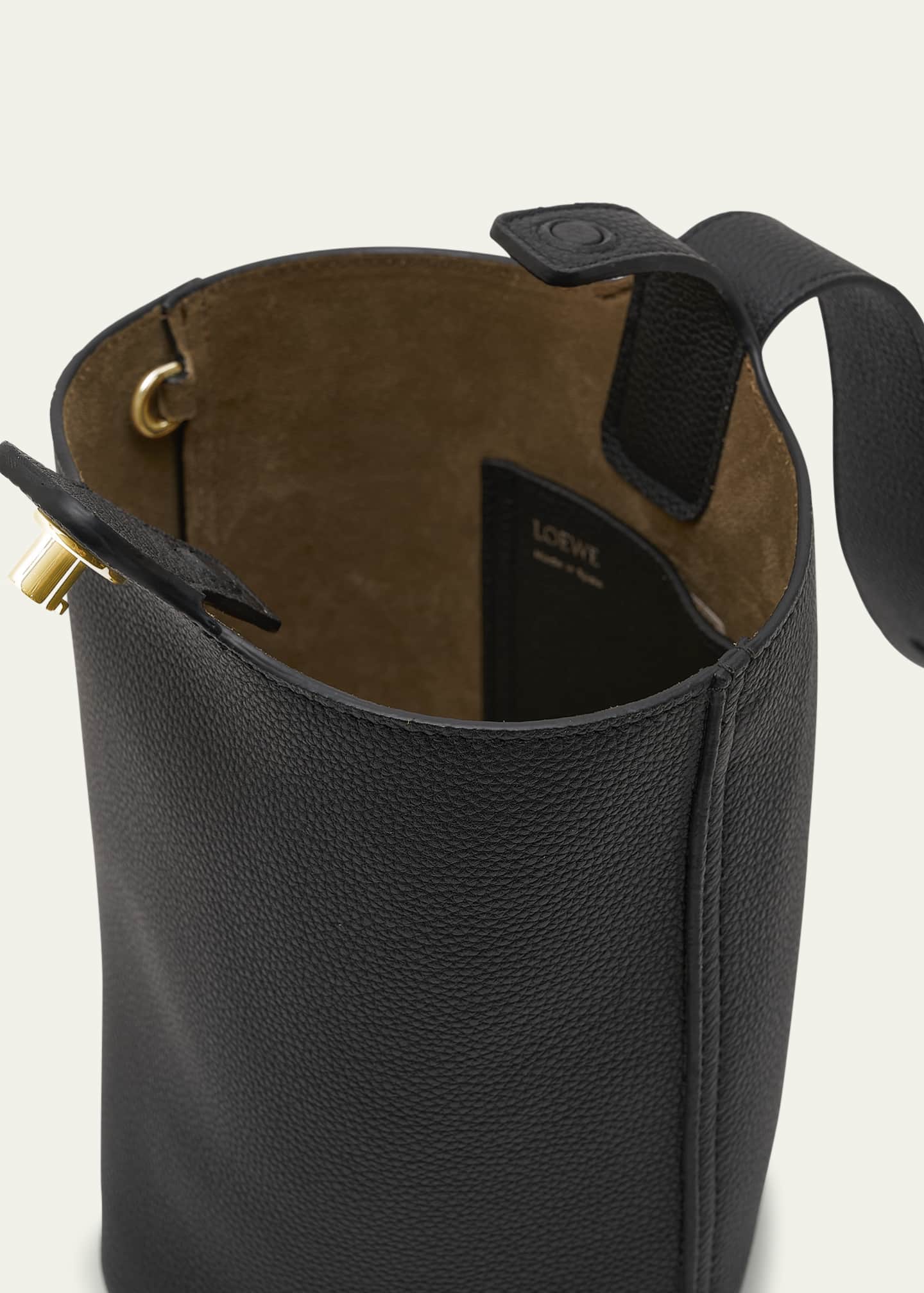 Loewe Mini Pebbled Leather Bucket Bag - Bergdorf Goodman