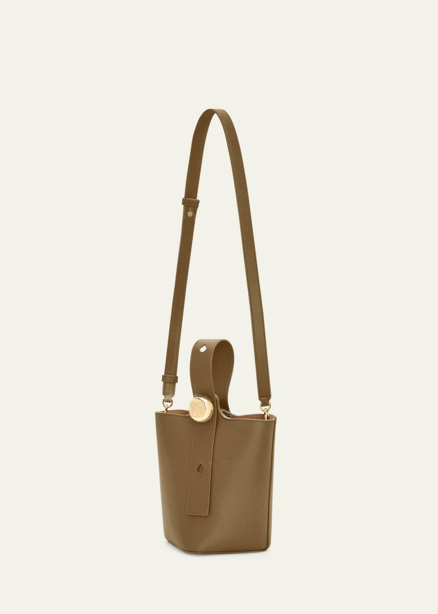Loewe Mini Pebbled Leather Bucket Bag Image 6 of 6