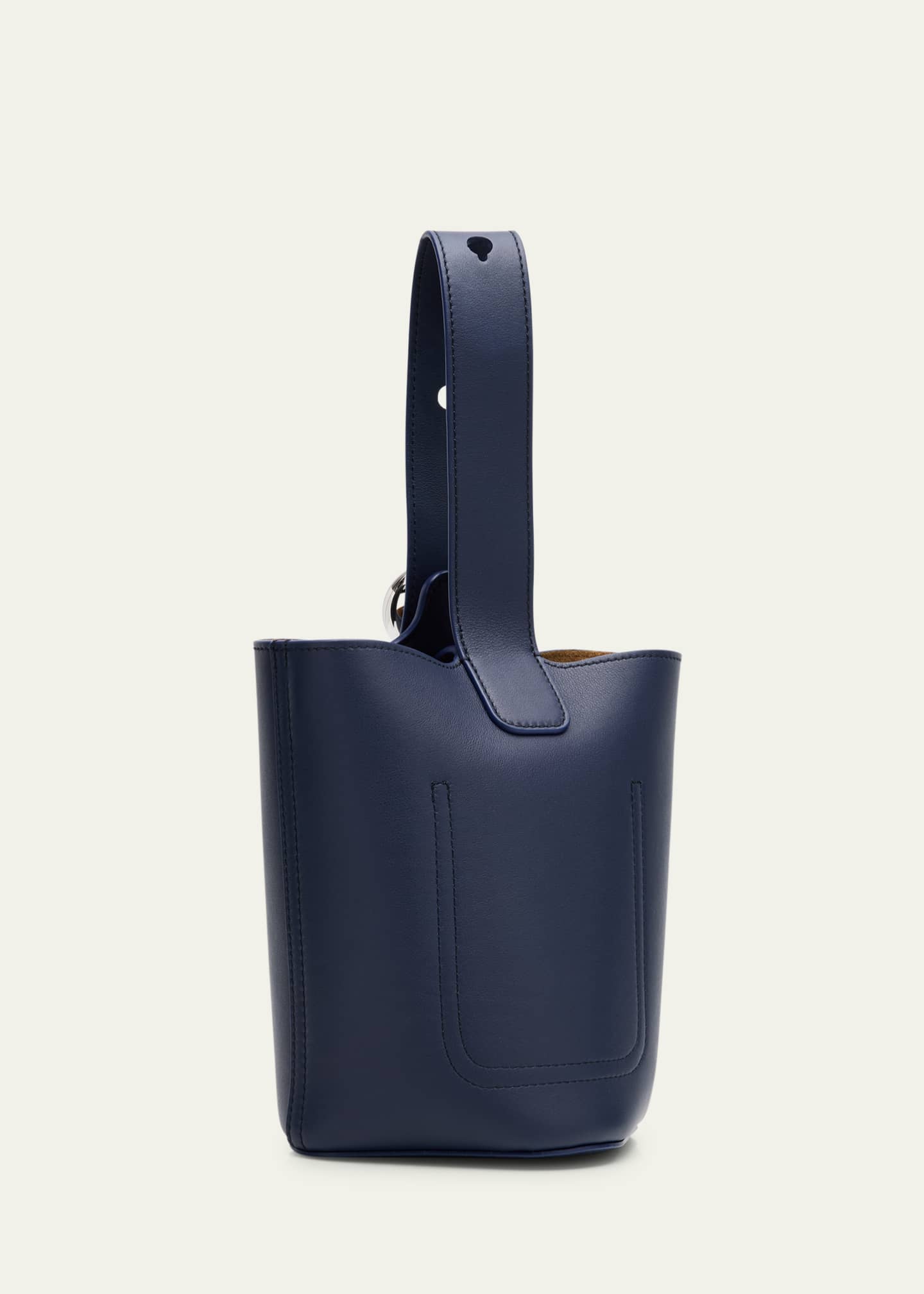 Loewe Mini Pebbled Leather Bucket Bag Image 3 of 6