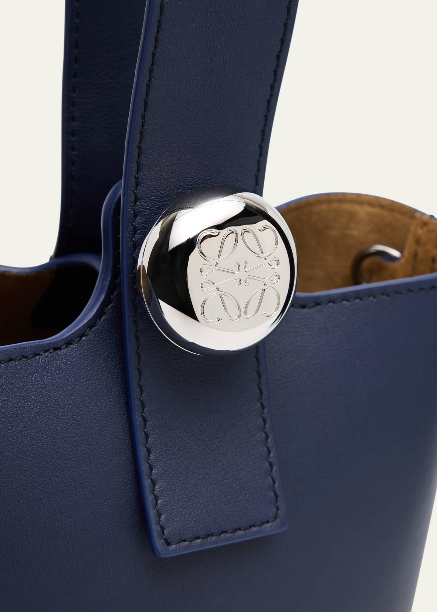 Loewe Mini Pebbled Leather Bucket Bag Image 6 of 6