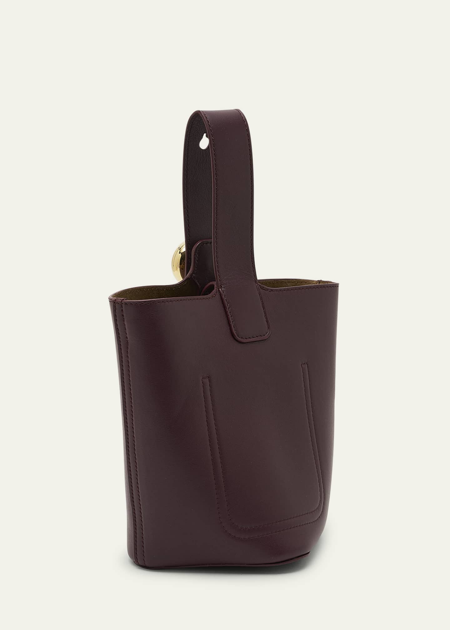 Loewe Mini Pebbled Leather Bucket Bag Image 3 of 6