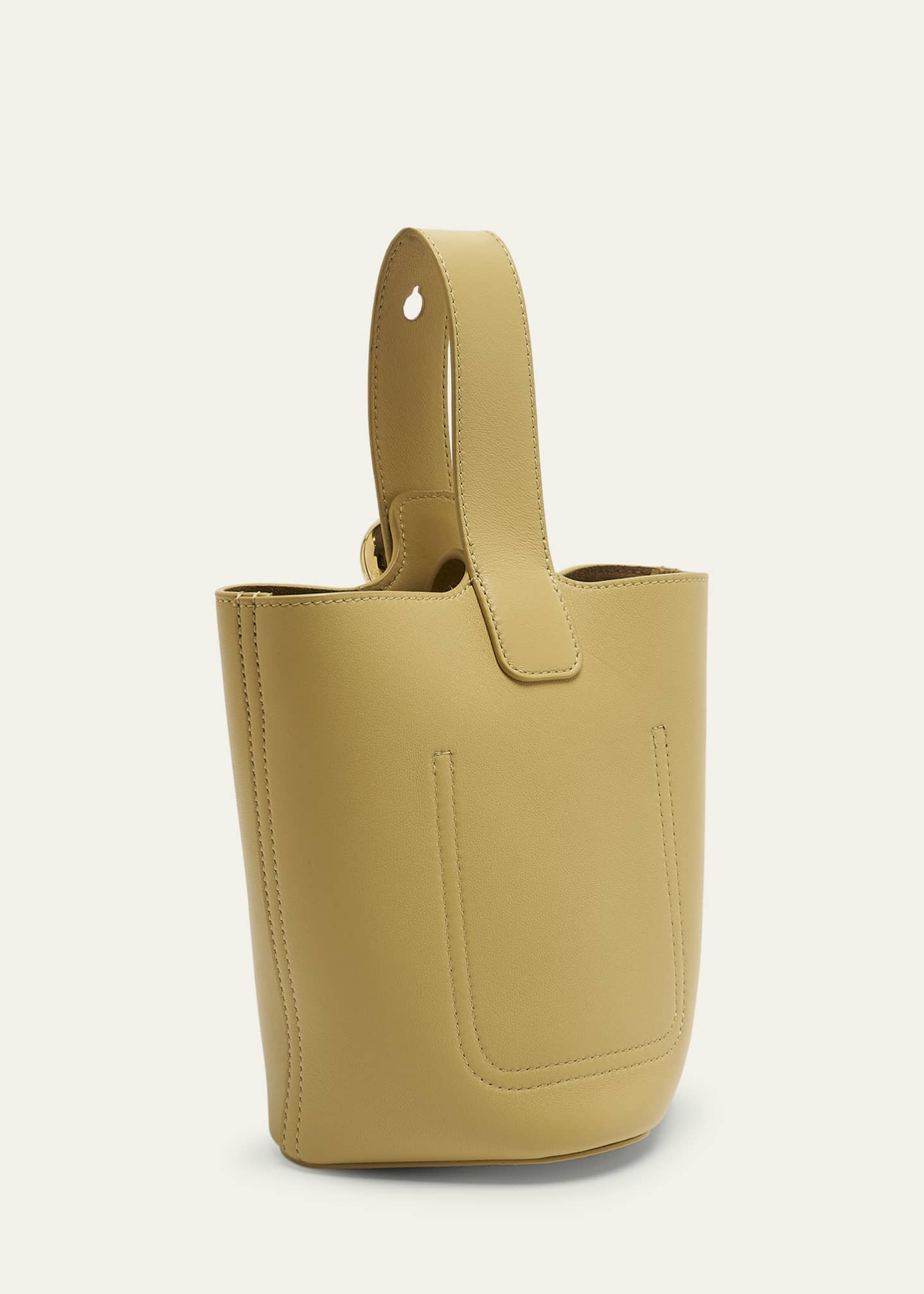 Loewe Mini Pebbled Leather Bucket Bag Image 3 of 6