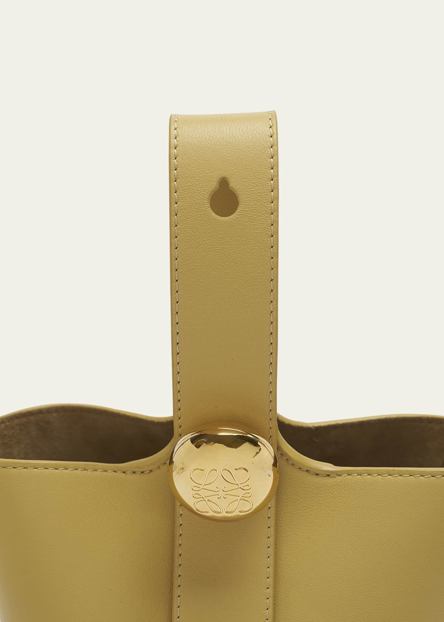 Loewe Mini Pebbled Leather Bucket Bag Image 6 of 6