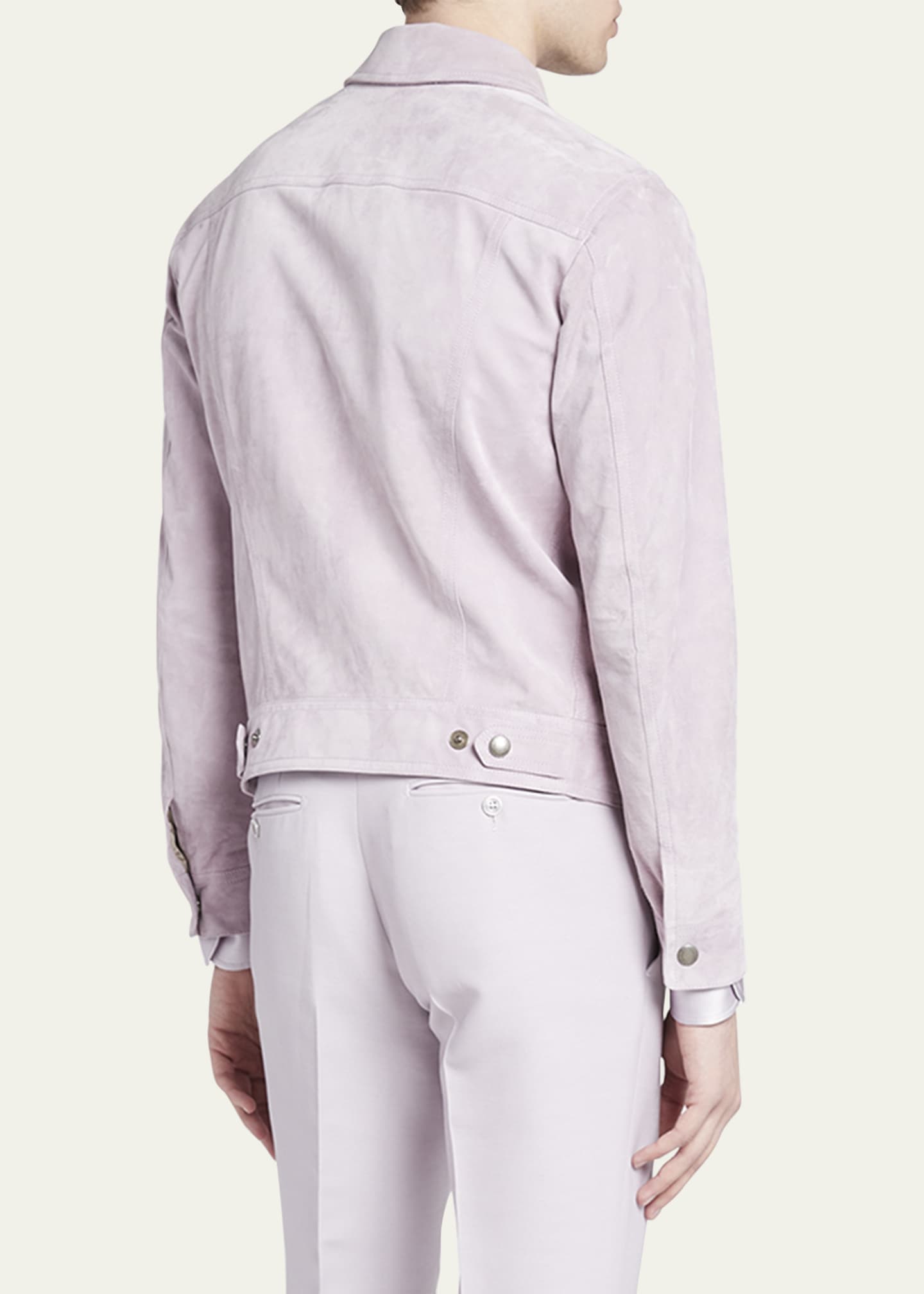 TOM FORD Men s Soft Suede Blouson Jacket Bergdorf Goodman