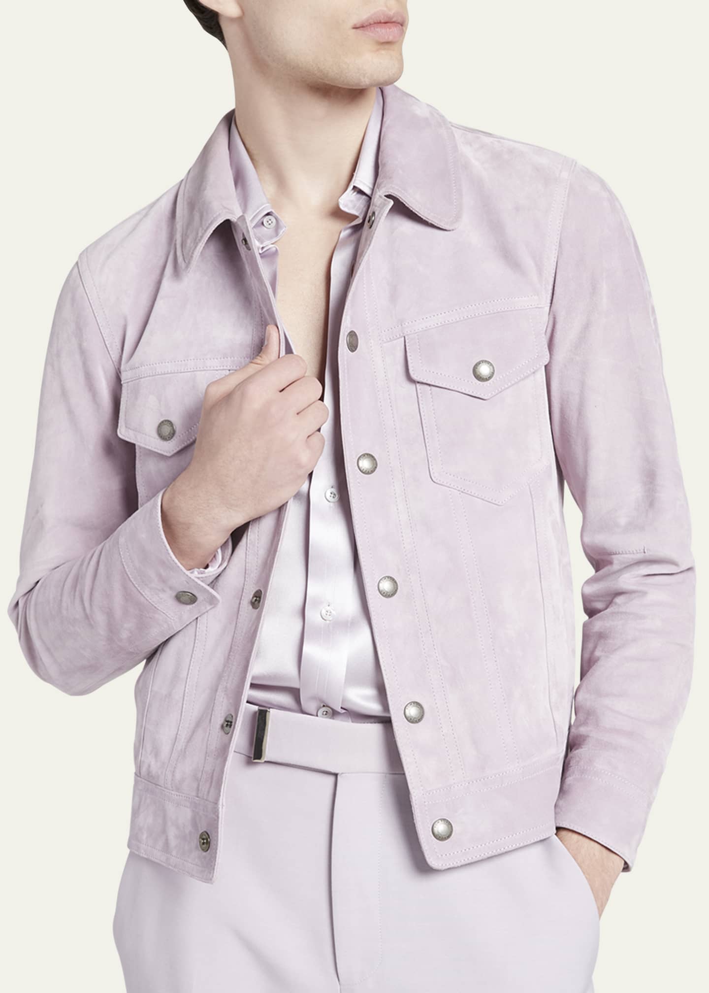 Tom ford pink suede jacket online