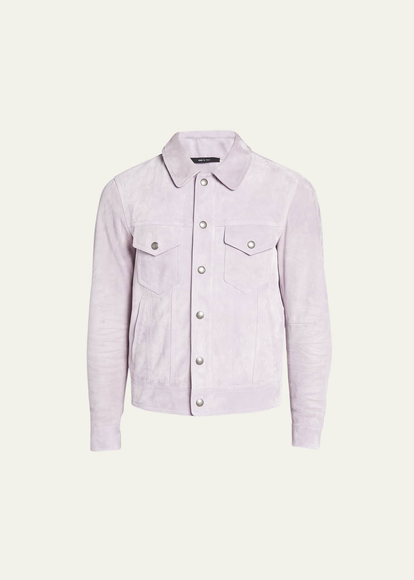 TOM FORD Men s Soft Suede Blouson Jacket