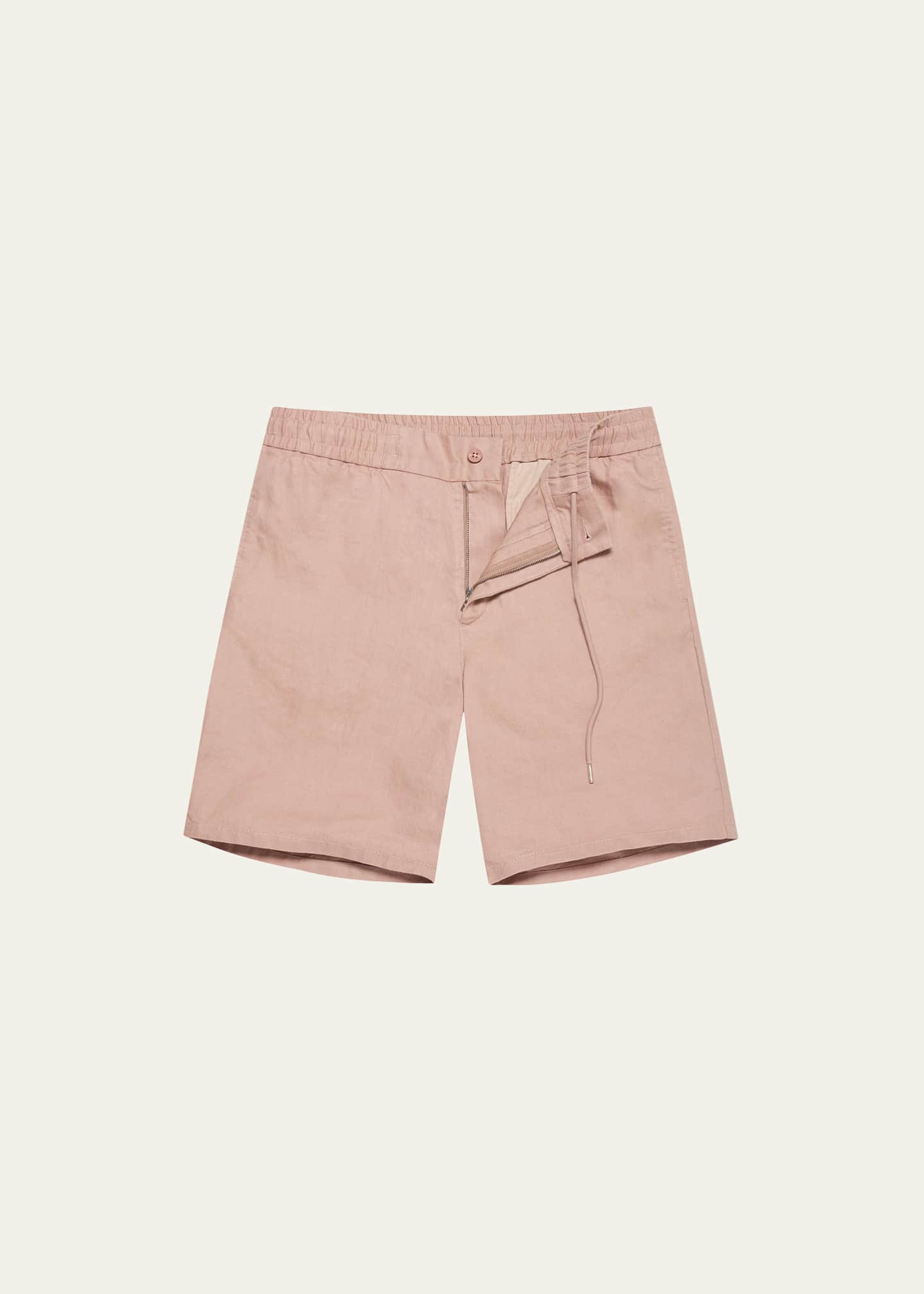 Orlebar Brown Men s Cornell Linen Shorts Bergdorf Goodman