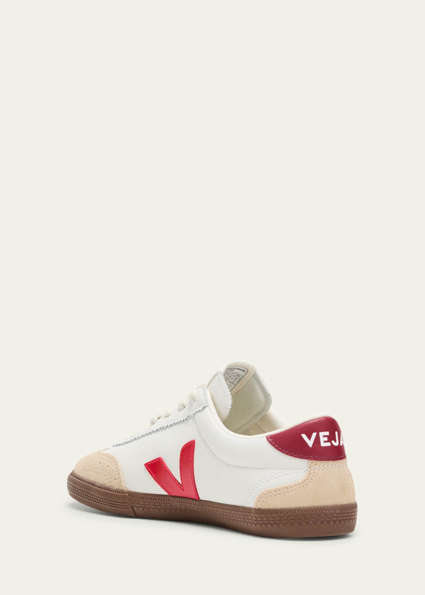 VEJA Volley Tricolored Low-Top Court Sneakers Image 4 of 5