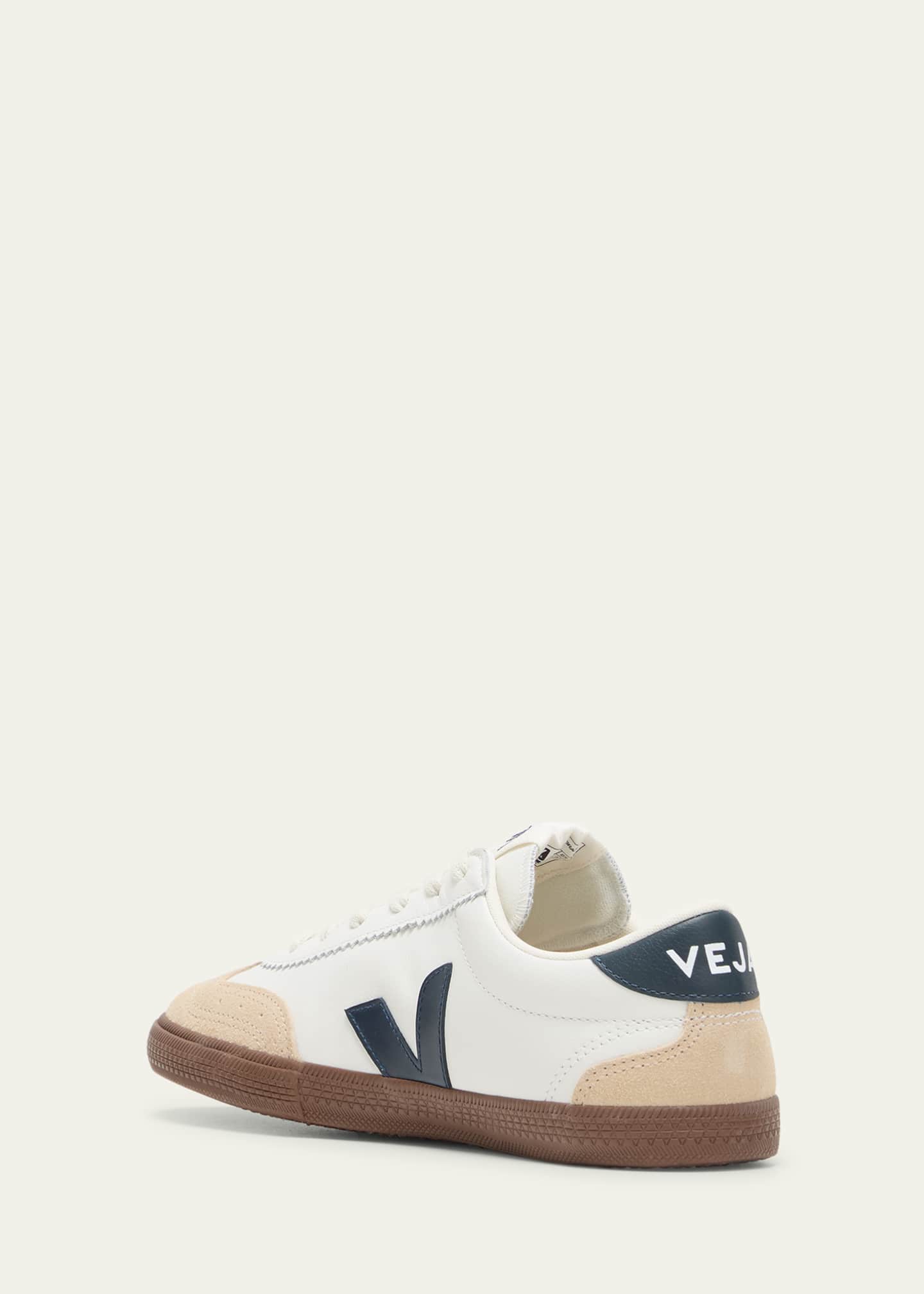VEJA Volley Tricolored Low-Top Court Sneakers Image 4 of 5