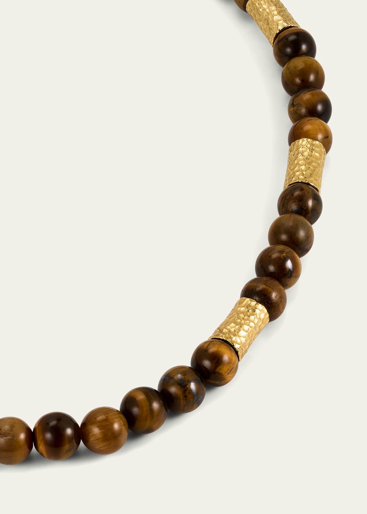 Ben-Amun Tigers Eye Beaded Necklace Image 3 of 4