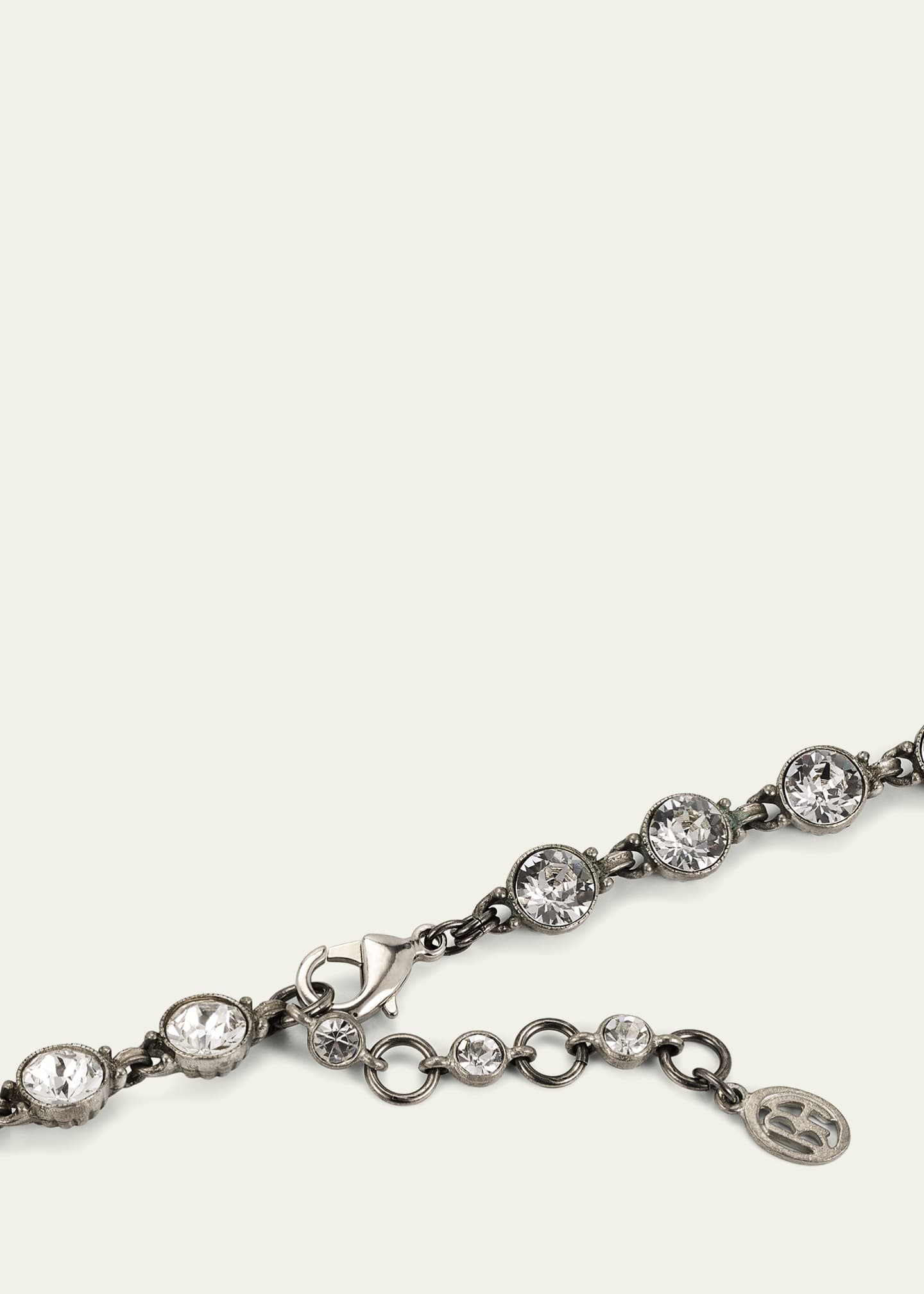 Ben-Amun Crystal Chain Necklace Image 4 of 4