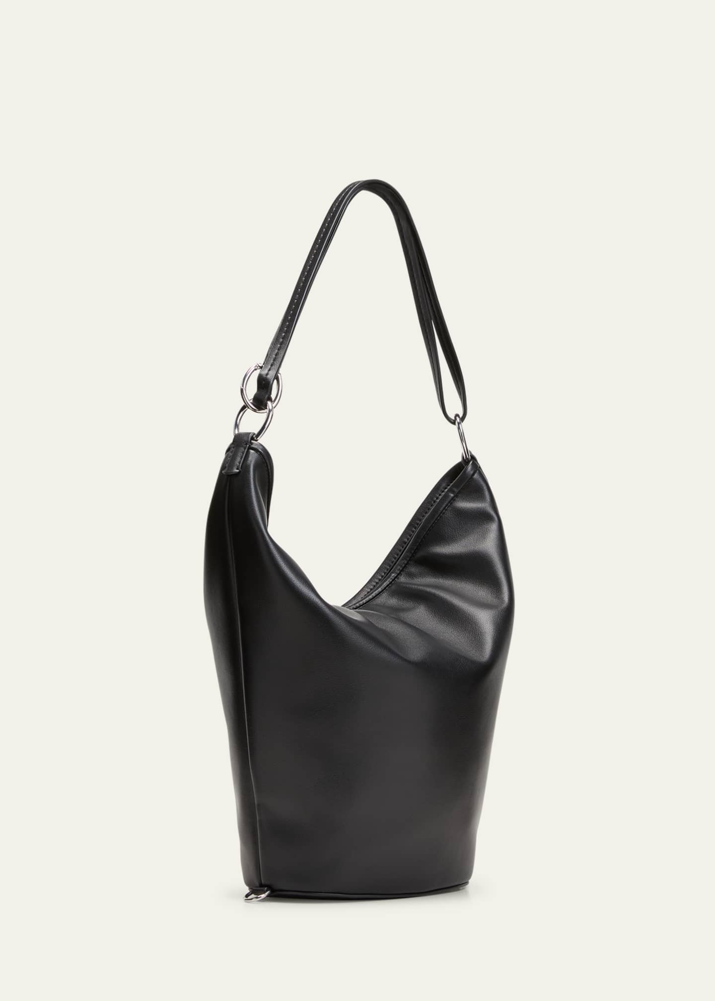 White bucket cheap purse