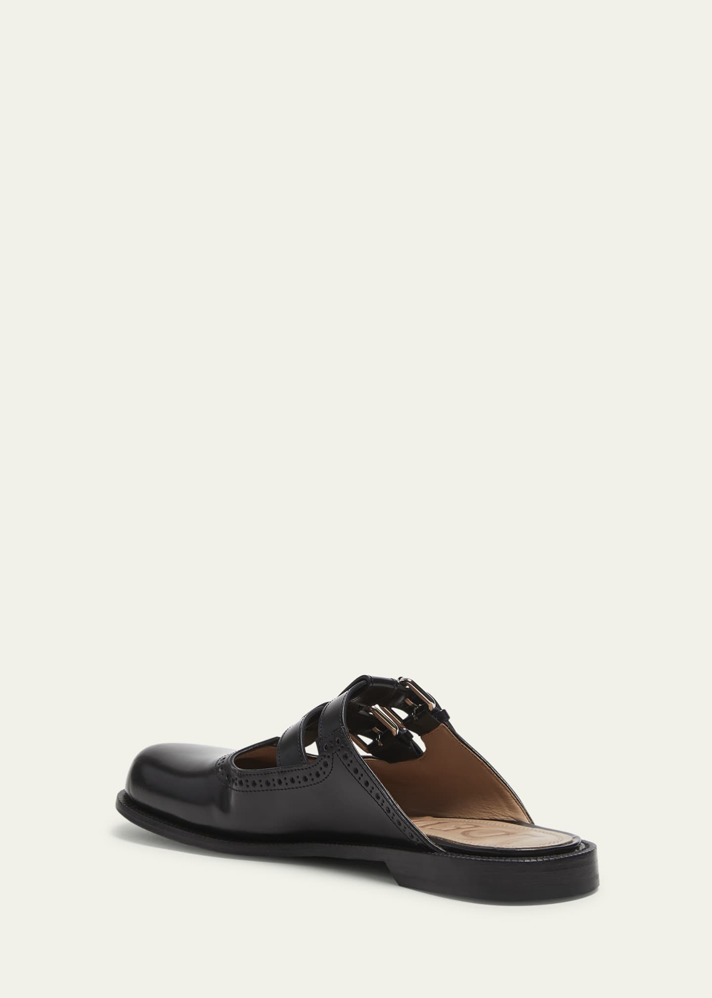 Campo Leather Mary Jane Mules