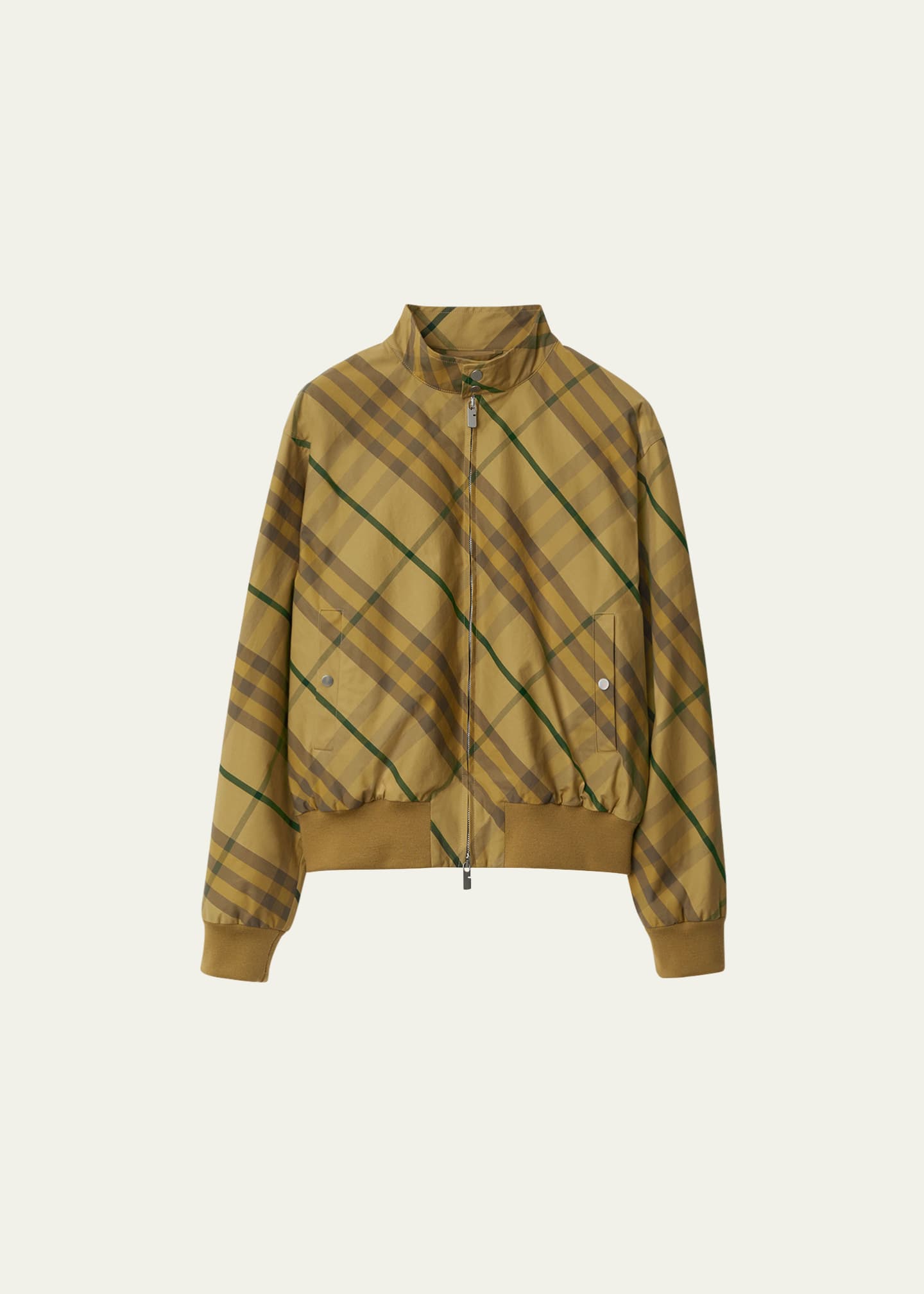Burberry Men s Check Harrington Jacket