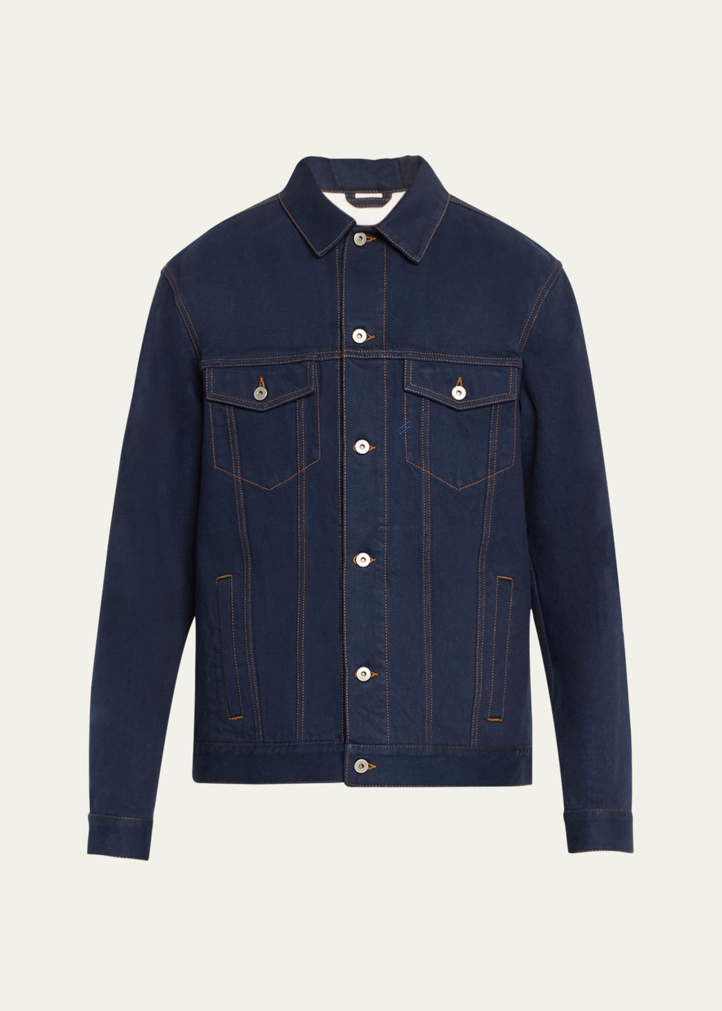 Burberry denim jacket mens online