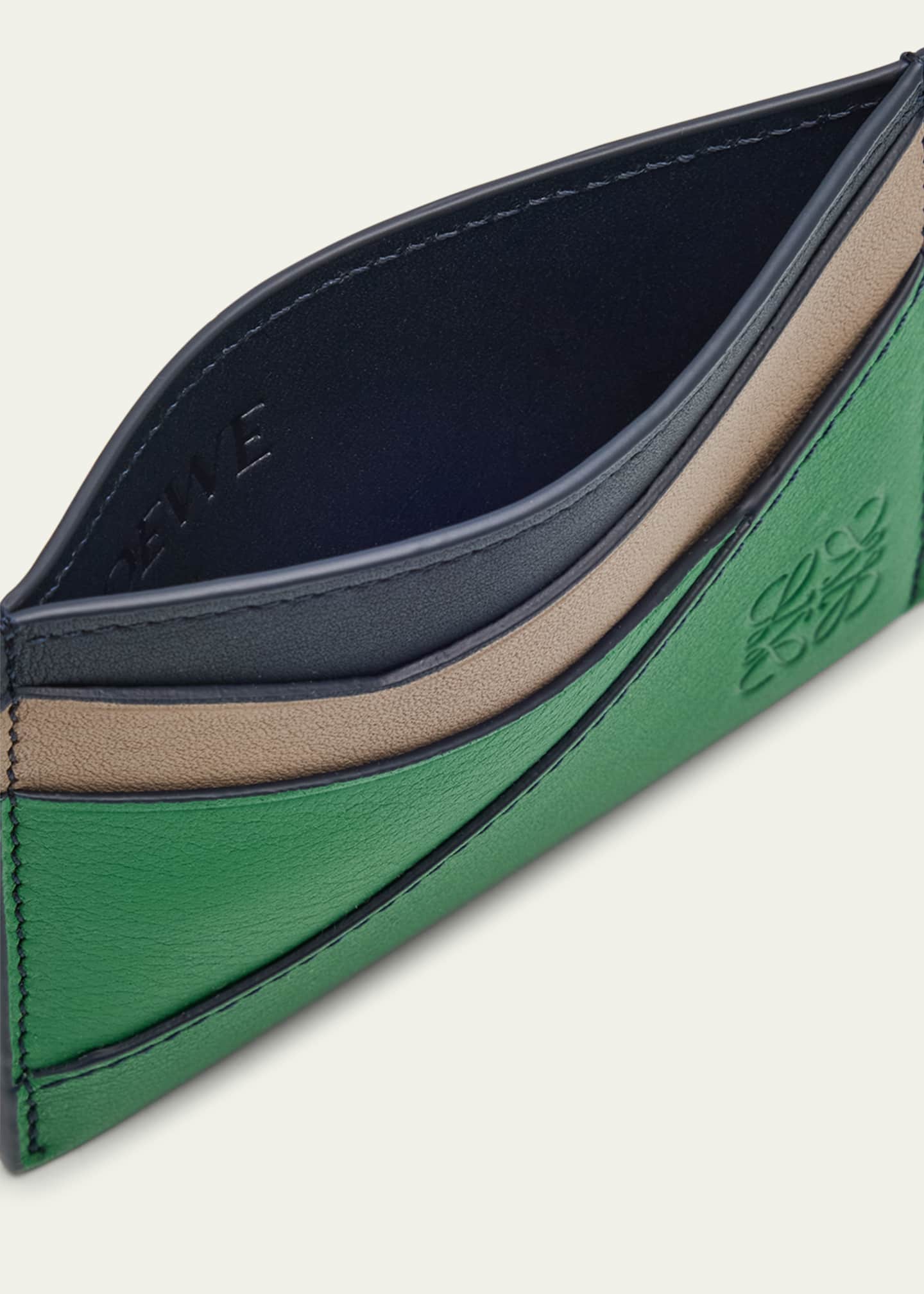Loewe Men's Puzzle Calfskin Card Holder Image 4 of 4