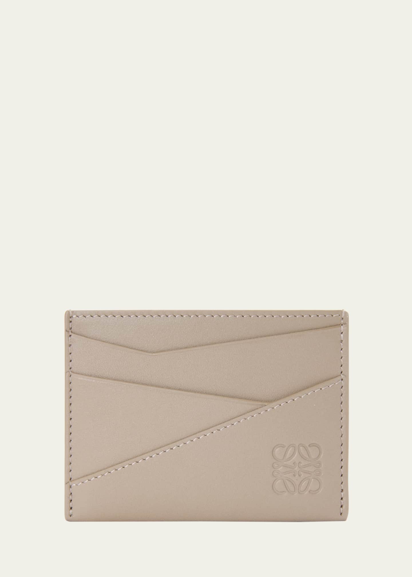 Loewe Men's Puzzle Calfskin Card Holder Image 1 of 4
