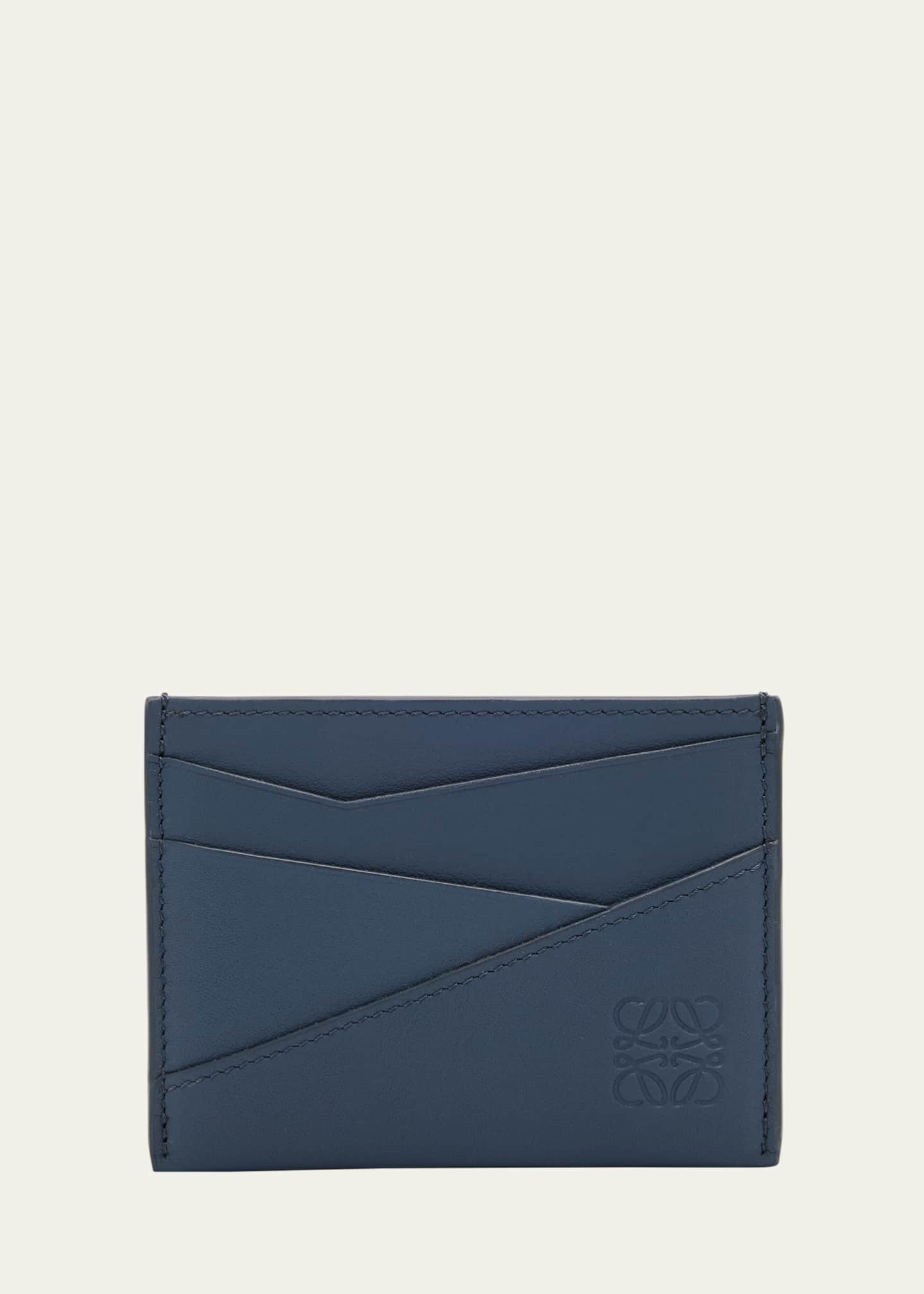 Loewe Men's Puzzle Calfskin Card Holder Image 1 of 4