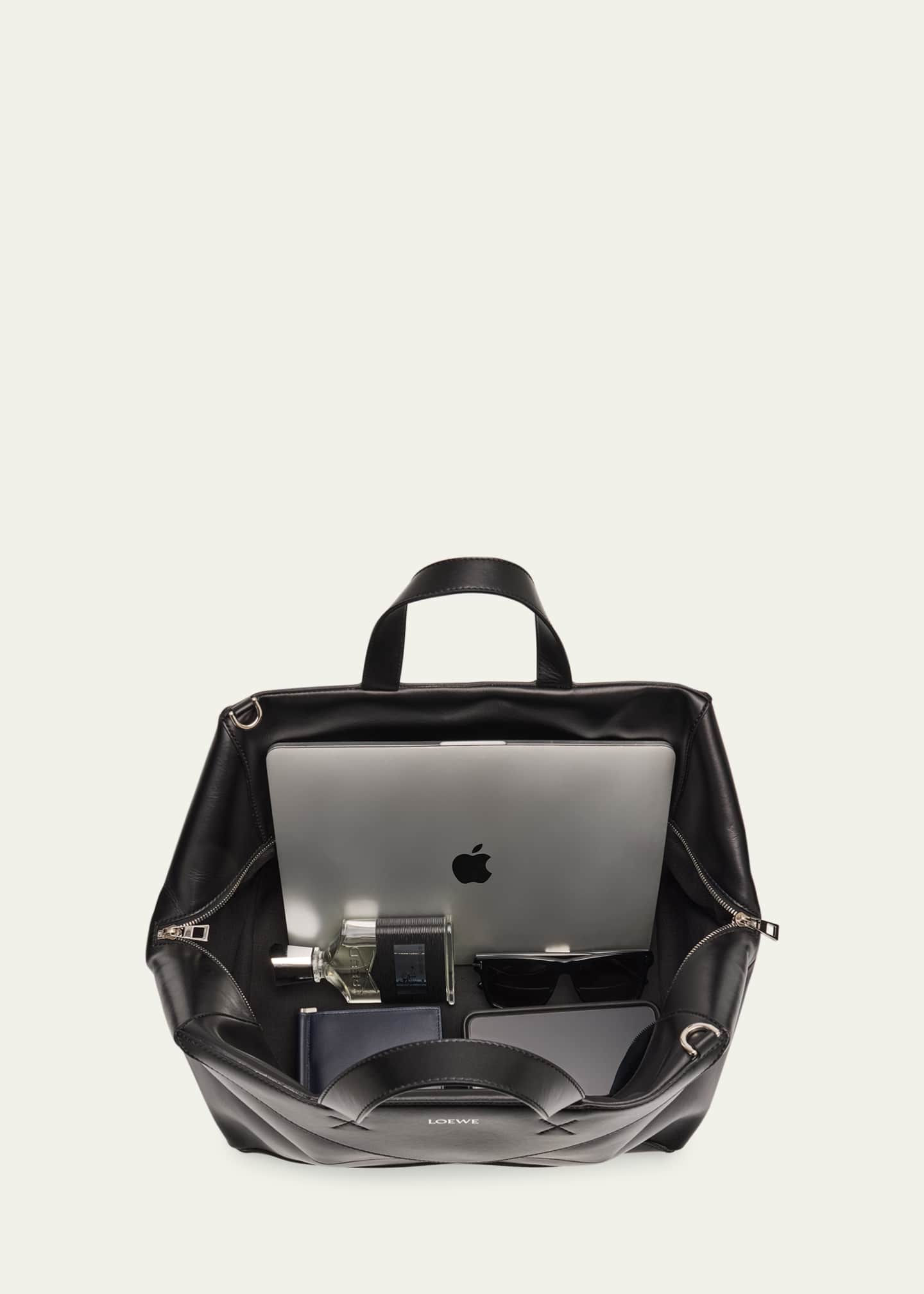 Loewe Men's Puzzle Fold Leather Duffle Bag - Bergdorf Goodman