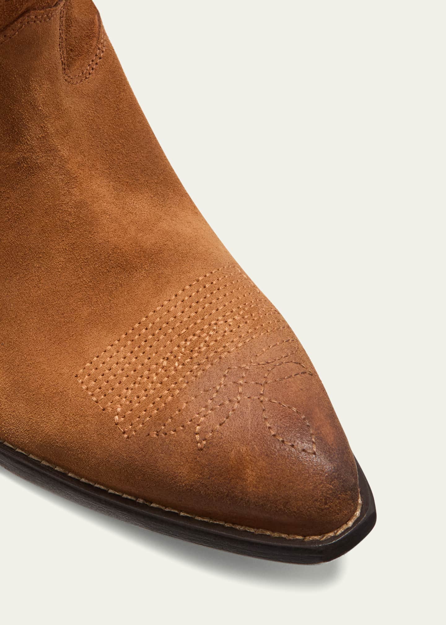 Golden Goose Wish Star Suede Cowboy Boots Image 5 of 5