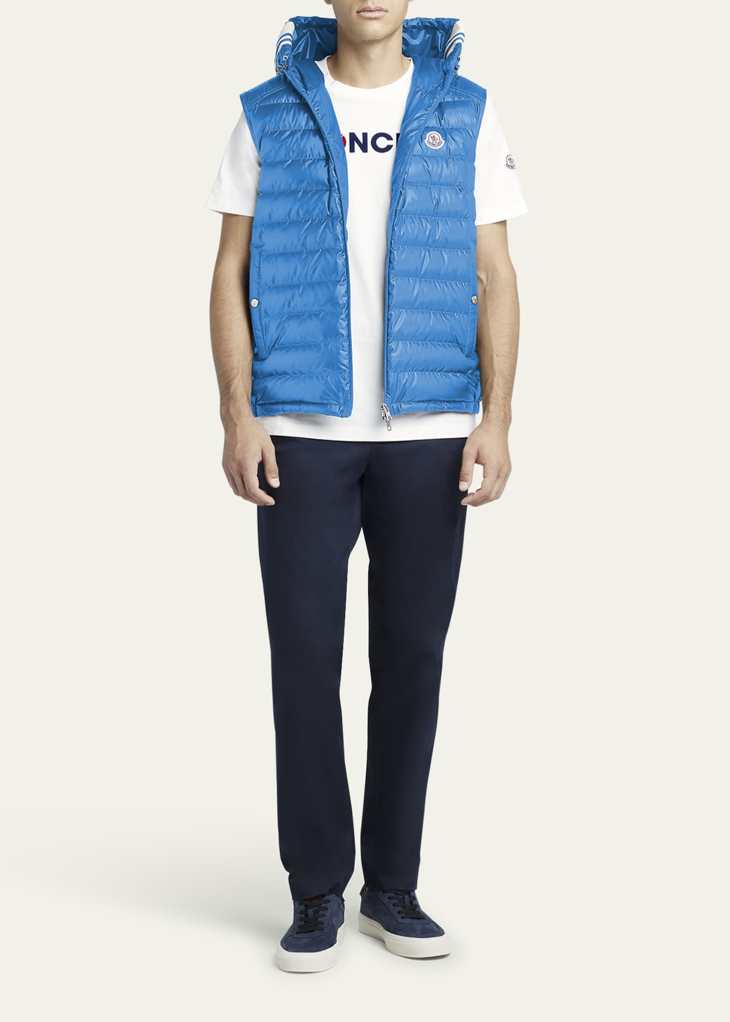 Moncler Men s Clai Hooded Down Vest