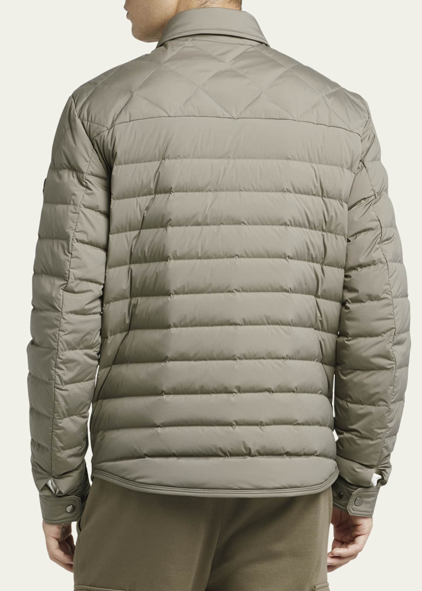 Mens moncler overshirt clearance