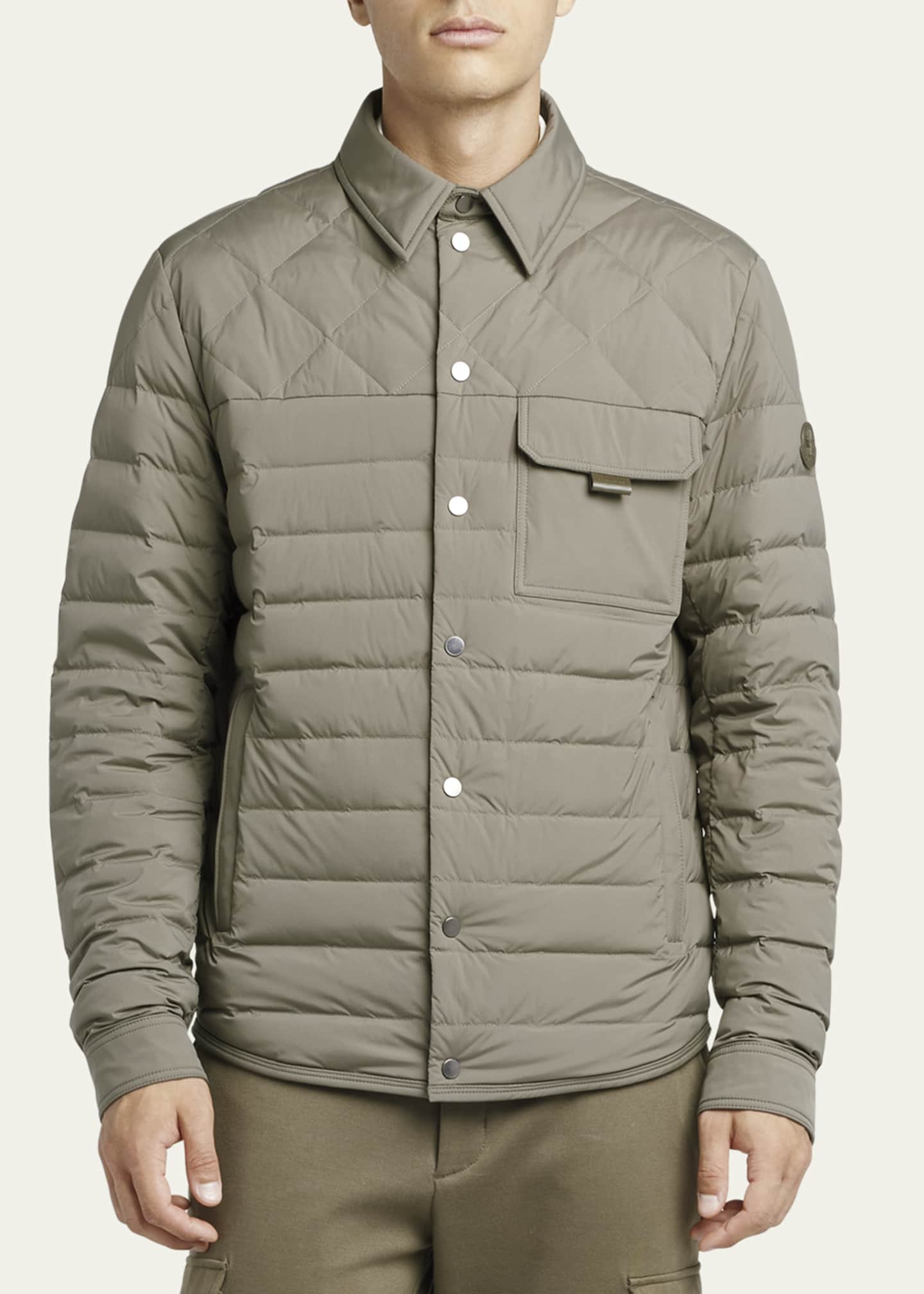 Mens moncler shop overshirt