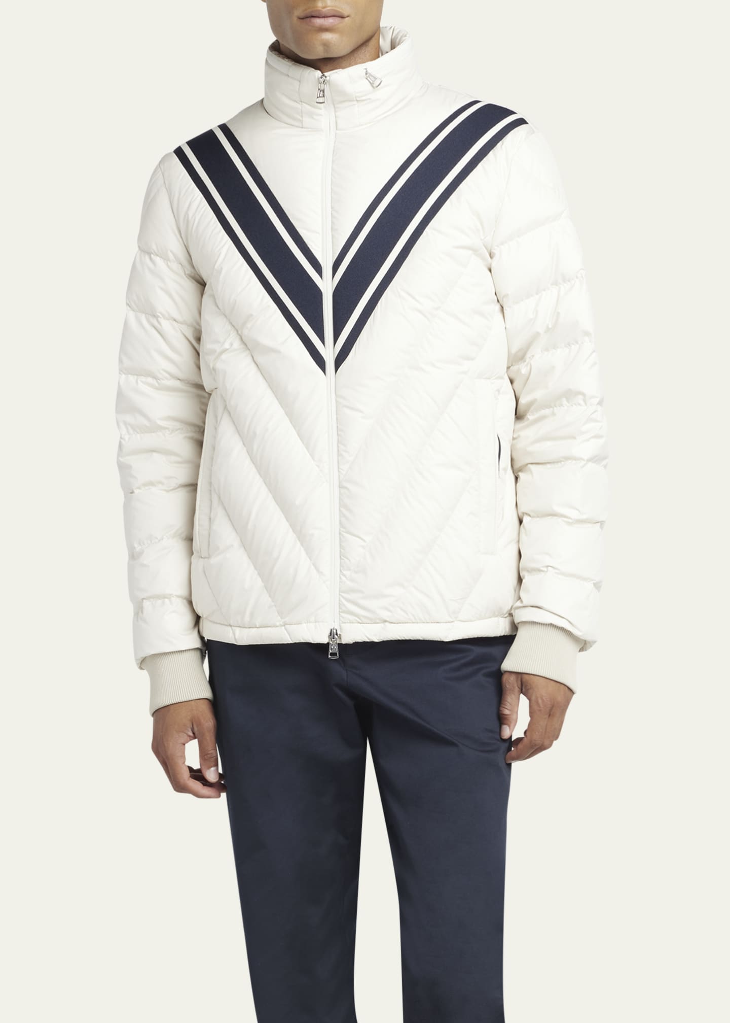 Quilt store down jacket