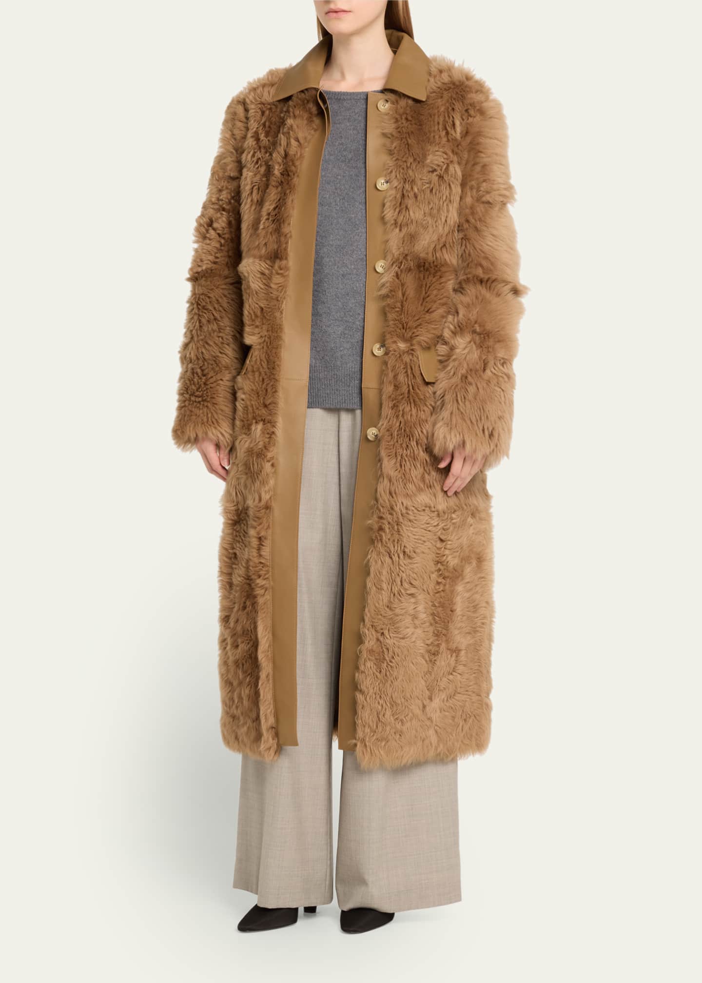 Toteme outlet fur coat