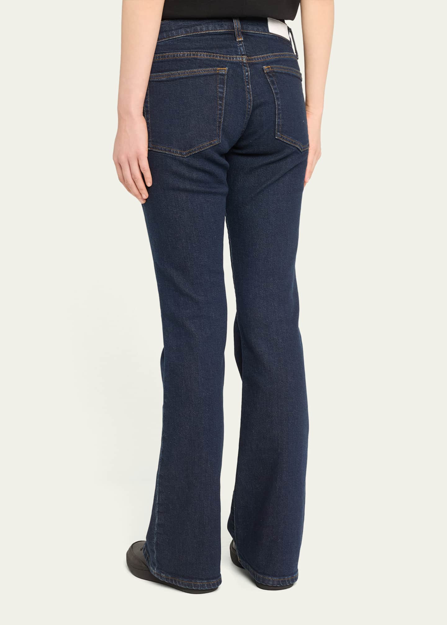 RE/DONE Mid-Rise Baby Jeans Bergdorf - Goodman Bootcut
