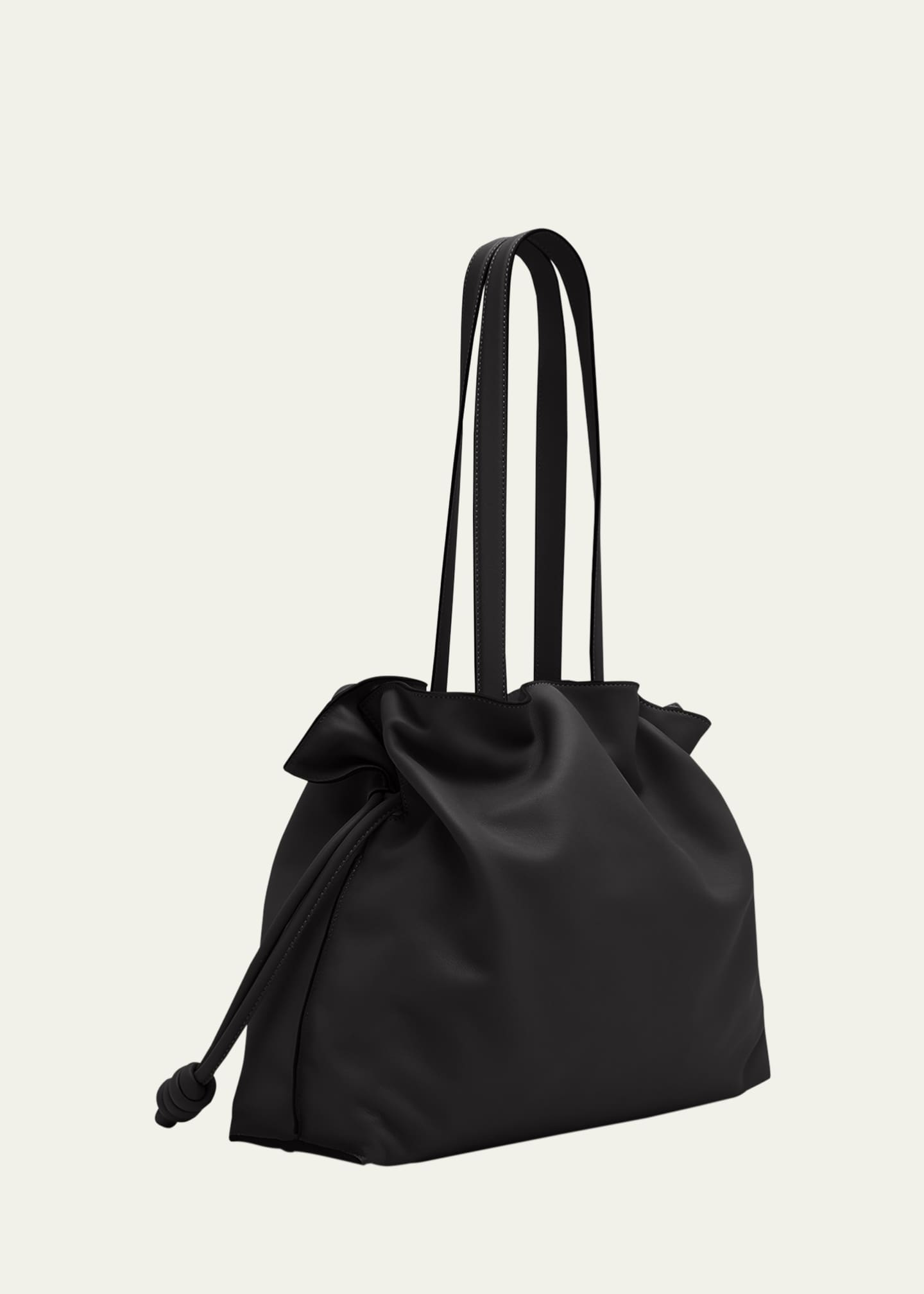 Loewe Flamenco Large Clutch Bag in Napa Leather with Golden Foil