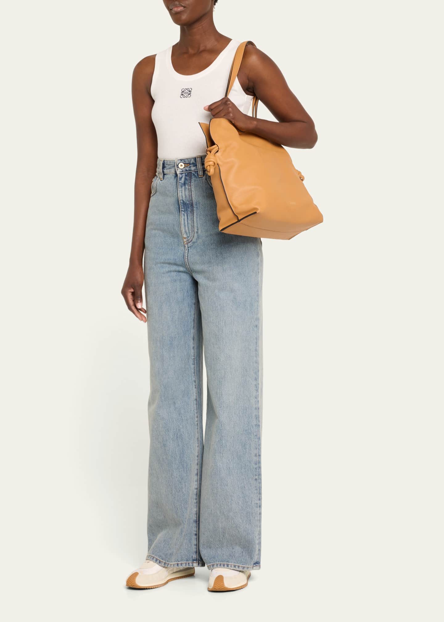 クラッチバッグ LOEWE Flamenco Clutch large in nappa Loewe Flamenco Large Clutch Bag in Napa Leather with Golden