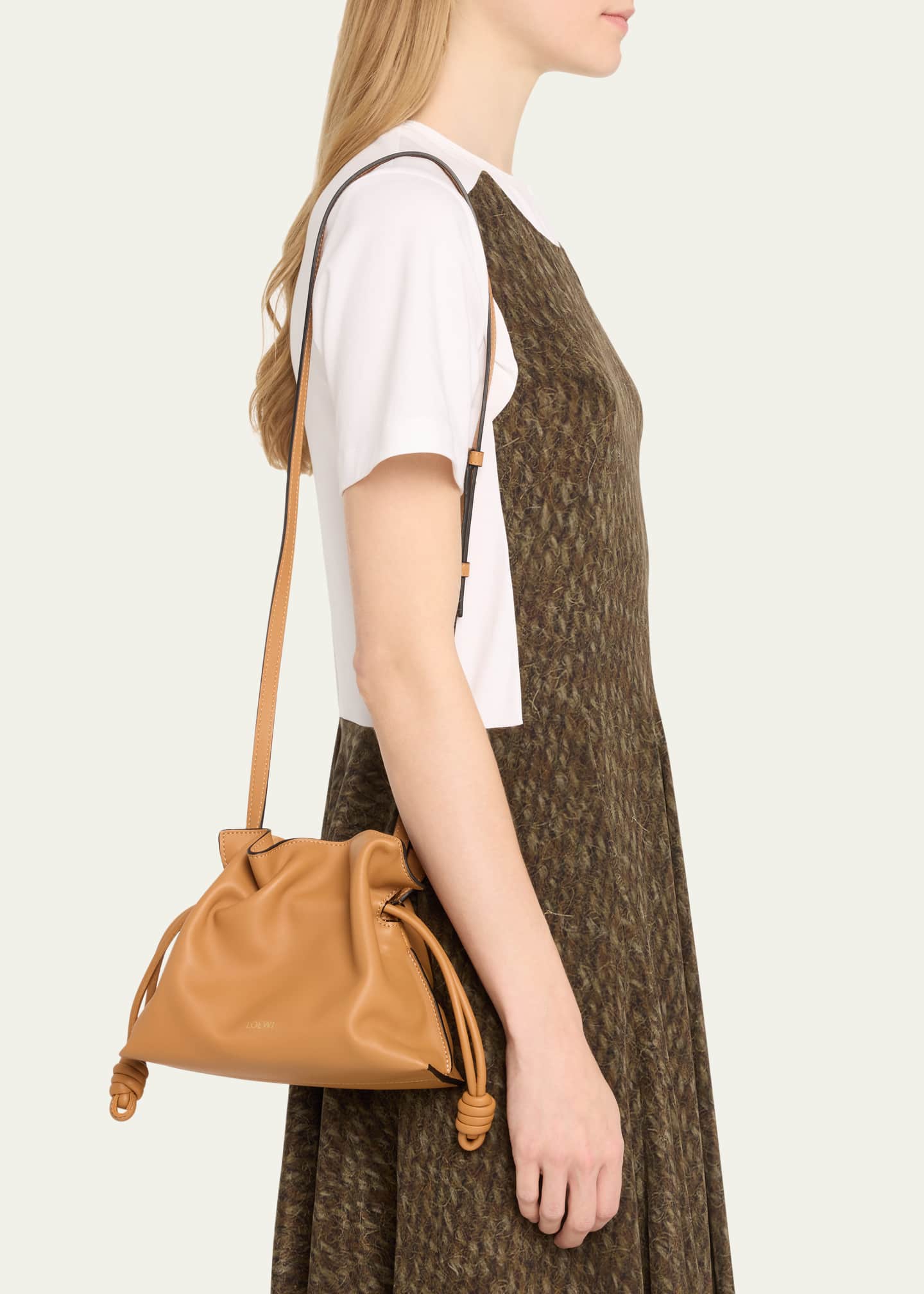 Loewe Flamenco Mini Clutch Bag in Napa Leather Image 2 of 5