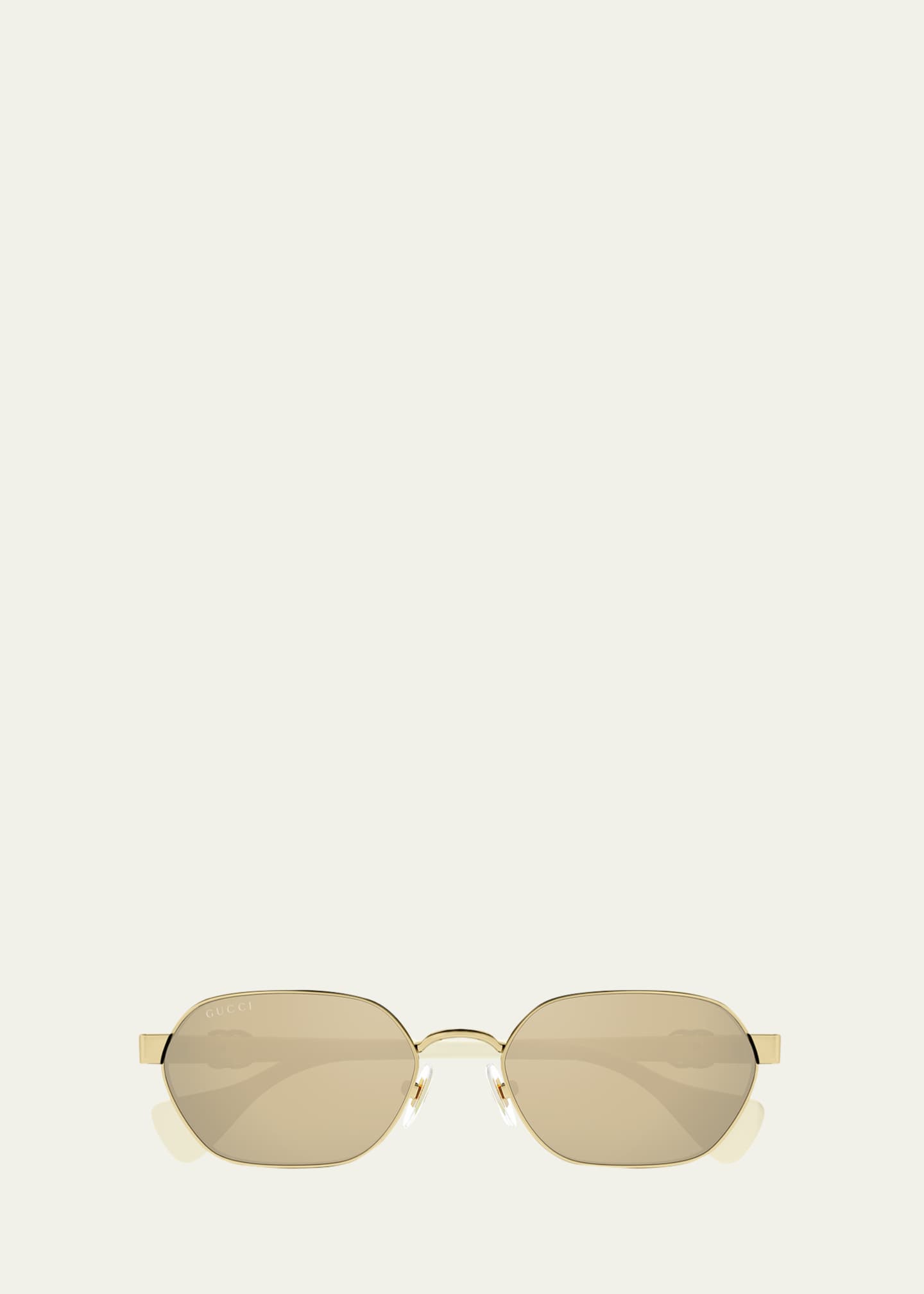 Gucci GG Logo Metal Cat-Eye Sunglasses Image 1 of 2
