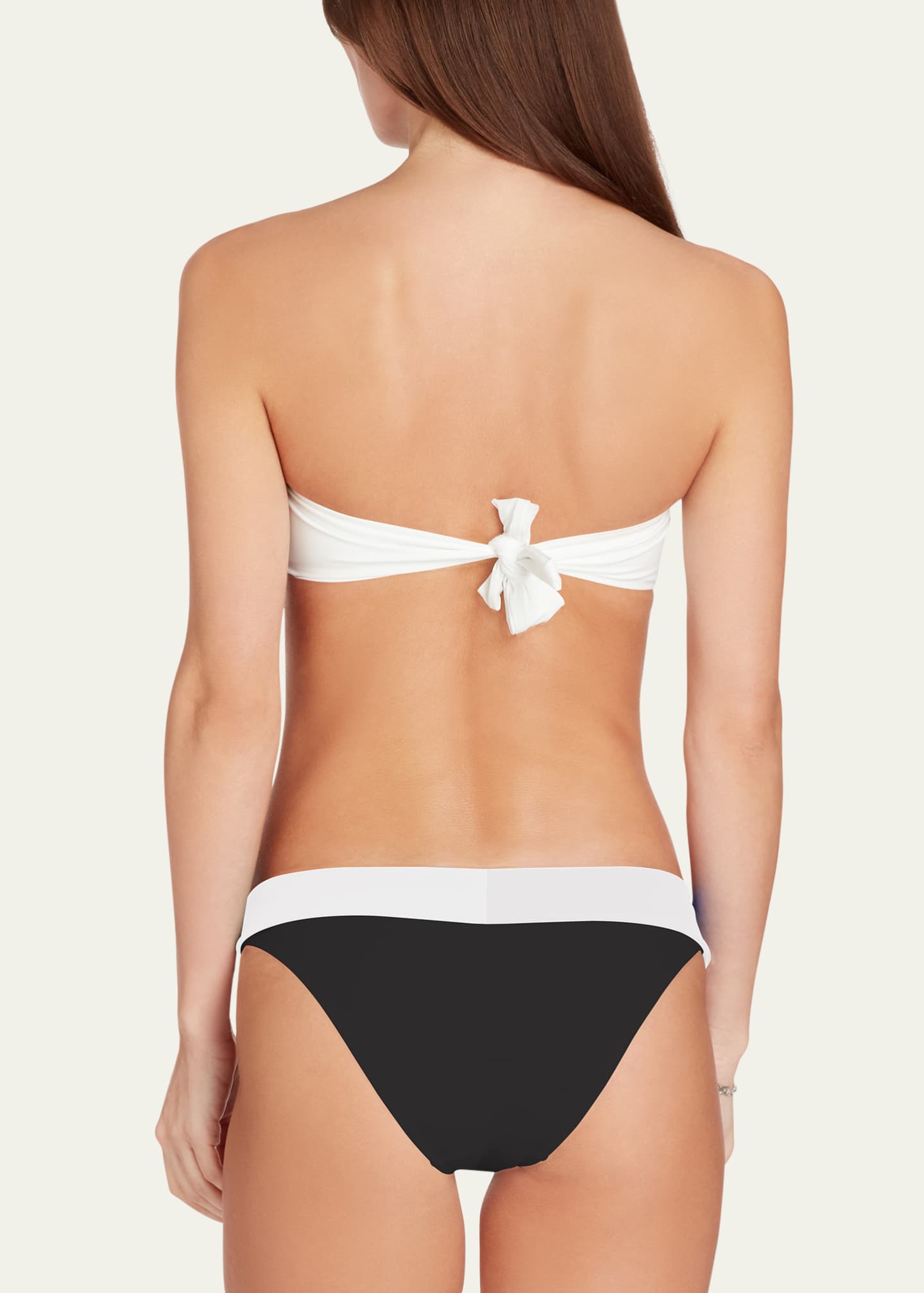 VALIMARE Capri Color Block Bandeau Bikini Top