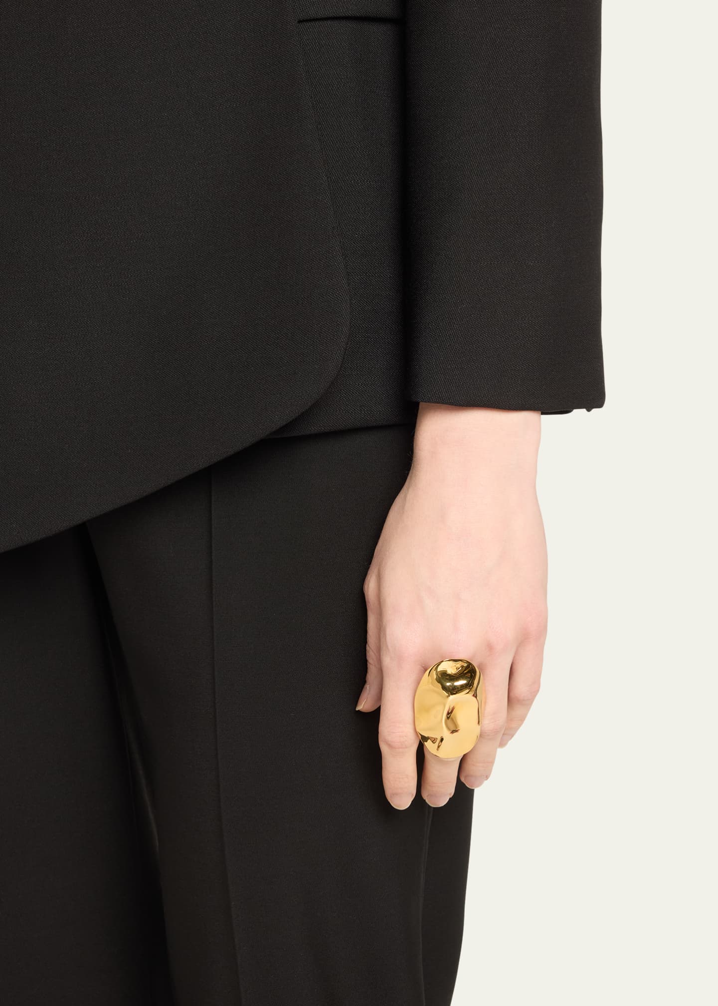 McQueen Beam Brass Ring Image 2 of 5